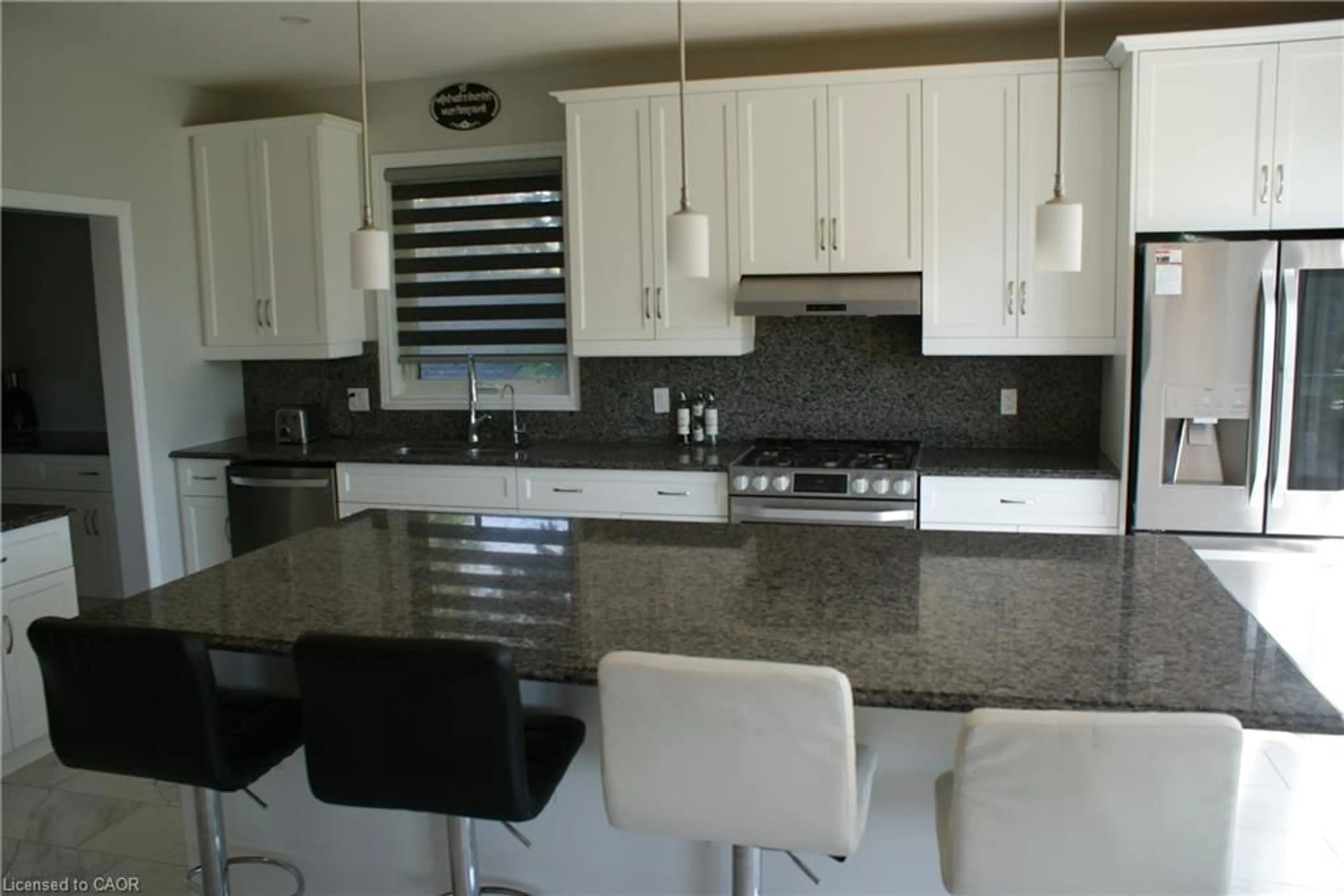 Contemporary kitchen, ceramic/tile floor for 29 Burton St, Innerkip Ontario N0J 1M0