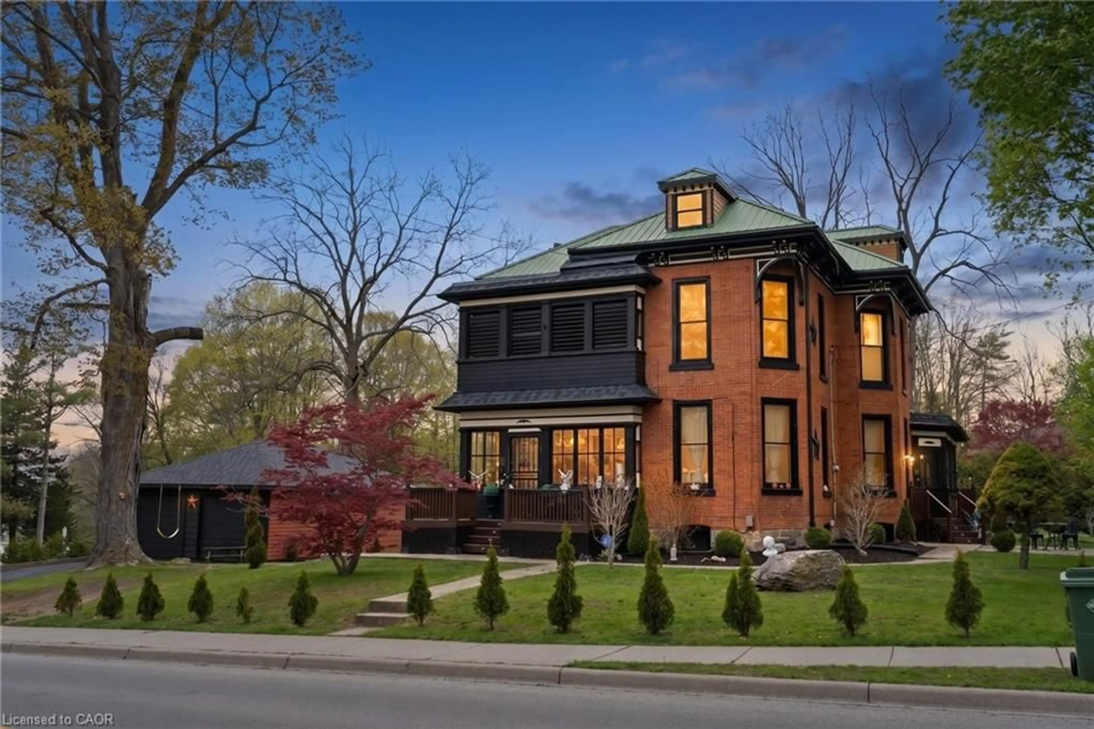 Home with brick exterior material, street for 259 Western Ave, Delhi Ontario N4B 1R9