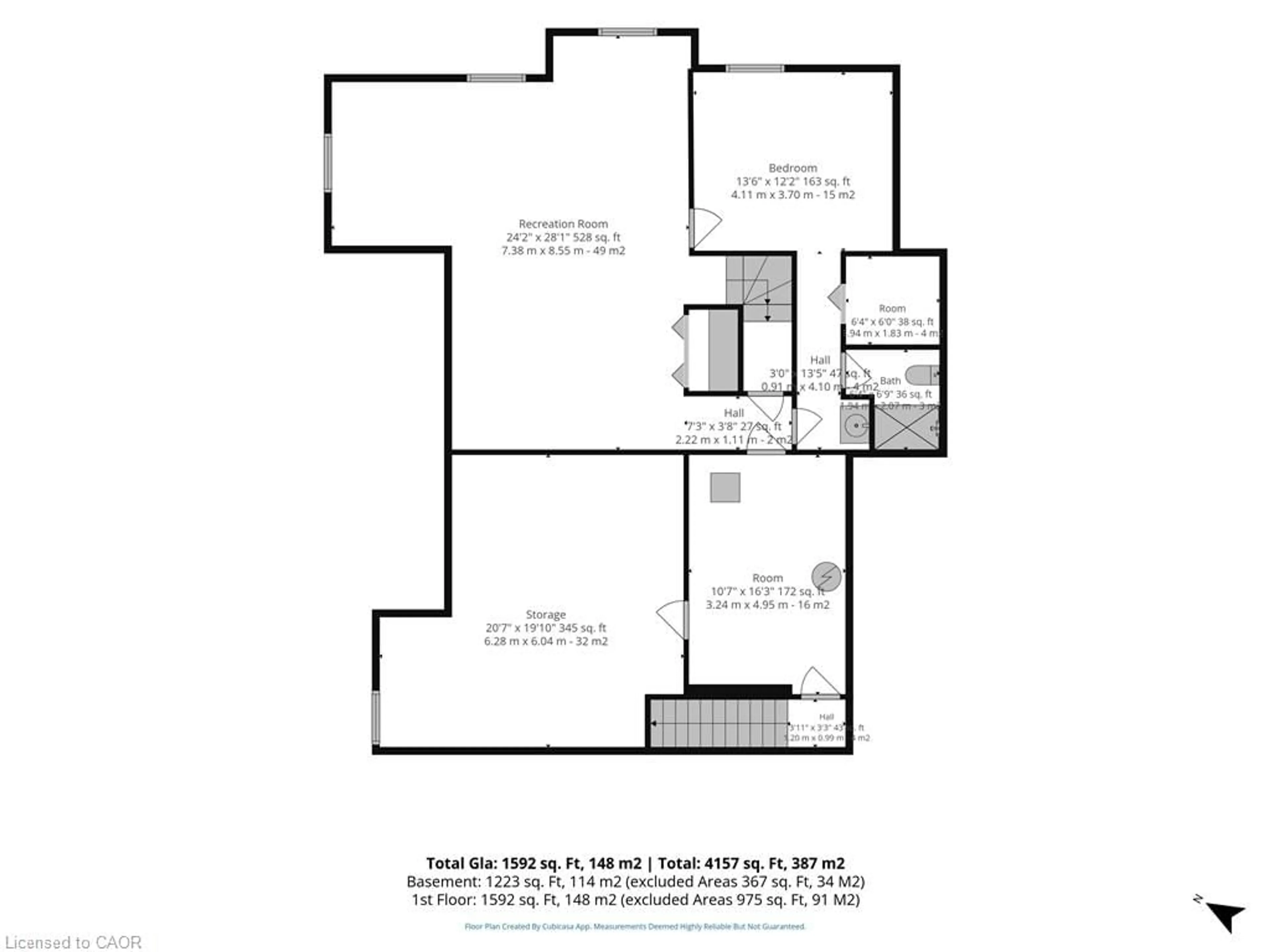 Floor plan for 1821 Norfolk County Road 45, Langton Ontario N0E 1G0