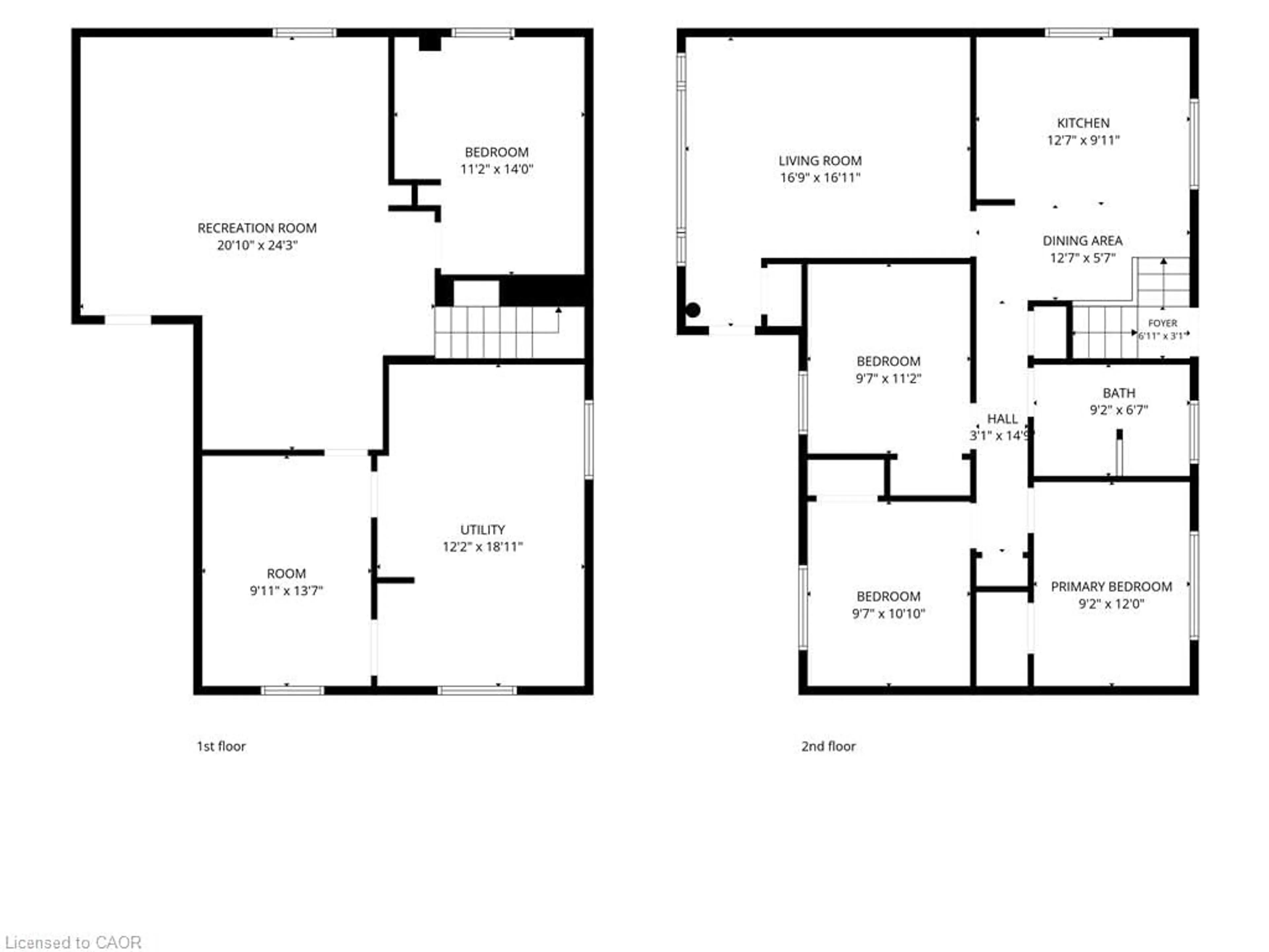 Floor plan for 251 Mackenzie Cres, Caledonia Ontario N3W 1A7