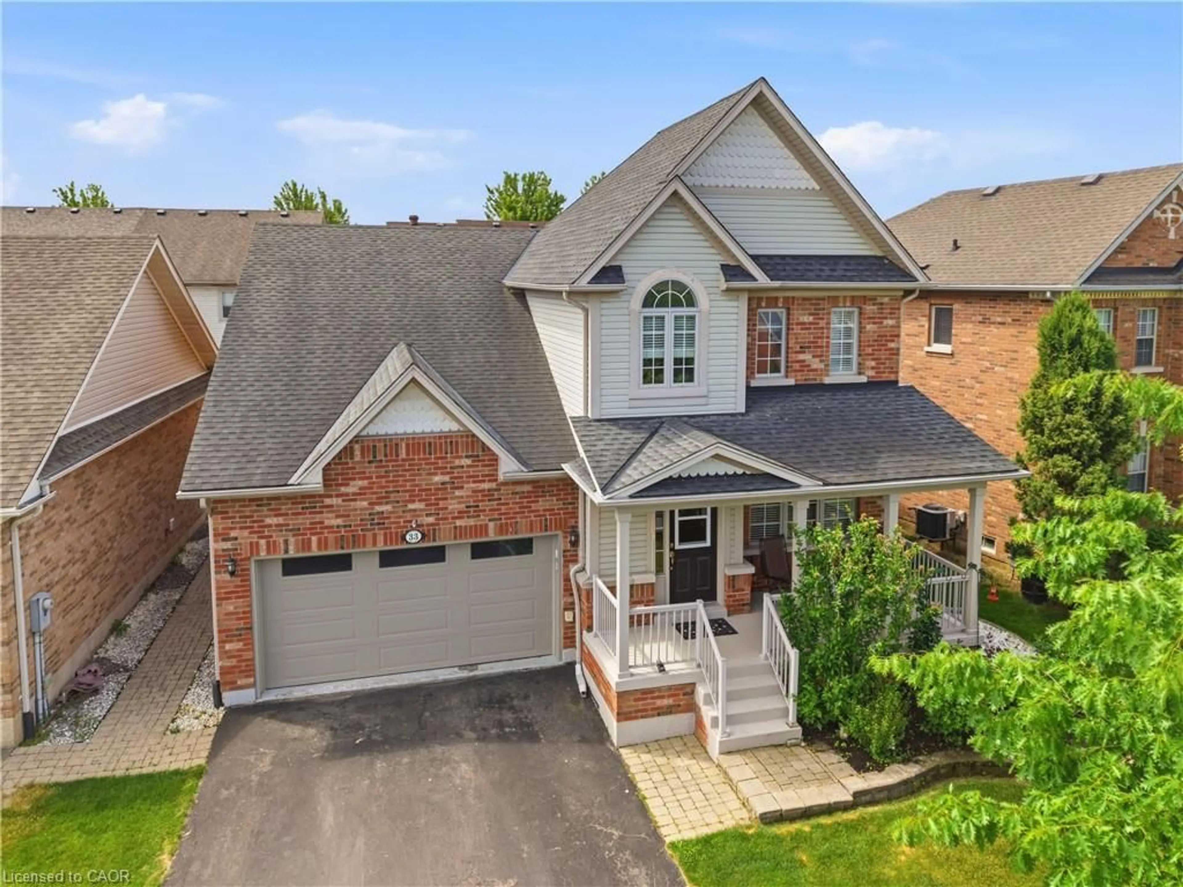 A pic from outside/outdoor area/front of a property/back of a property/a pic from drone, street for 33 Stevens Dr, Niagara-on-the-Lake Ontario L0S 1J0