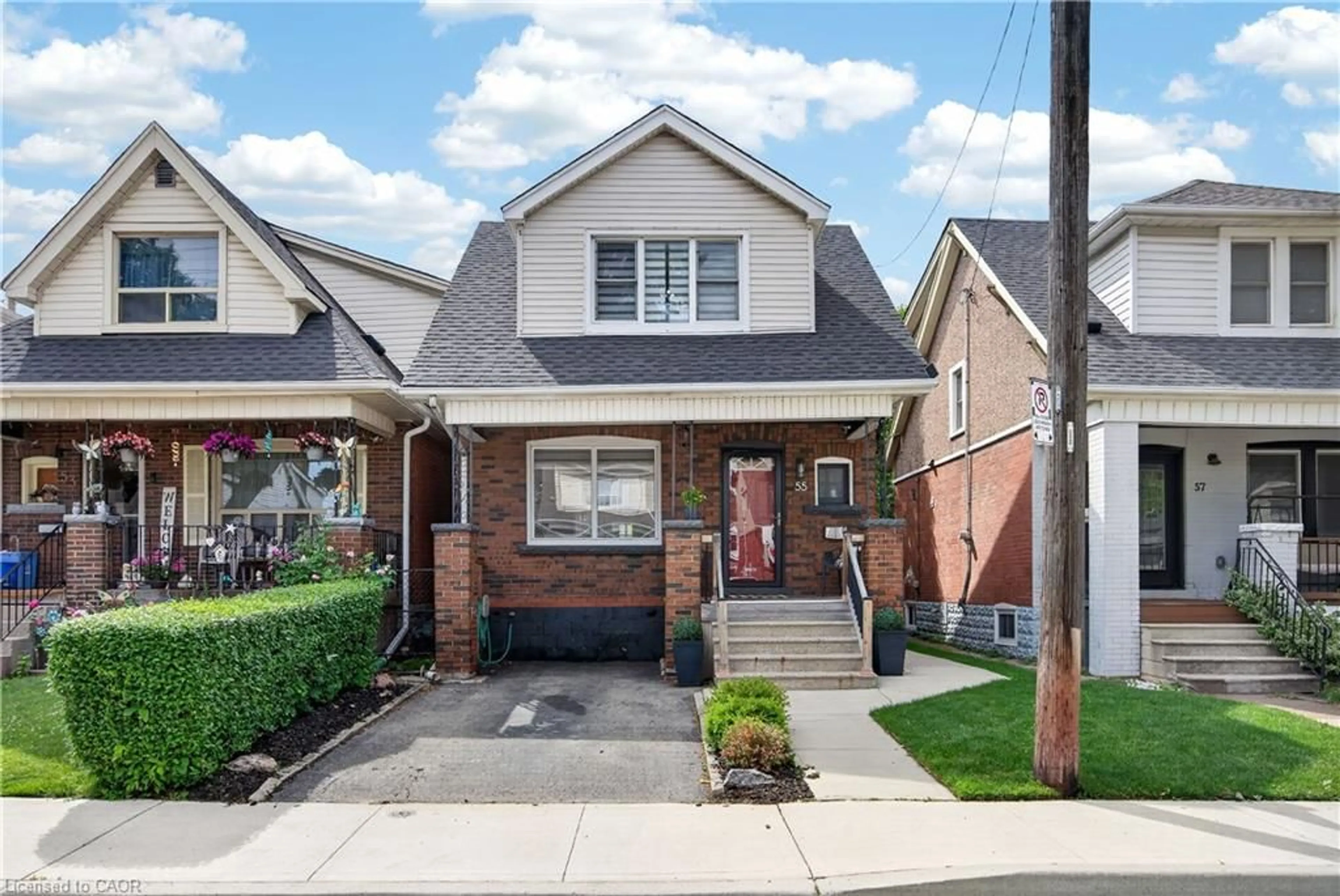 Home with brick exterior material, street for 55 Cameron Ave, Hamilton Ontario L8H 4Z1