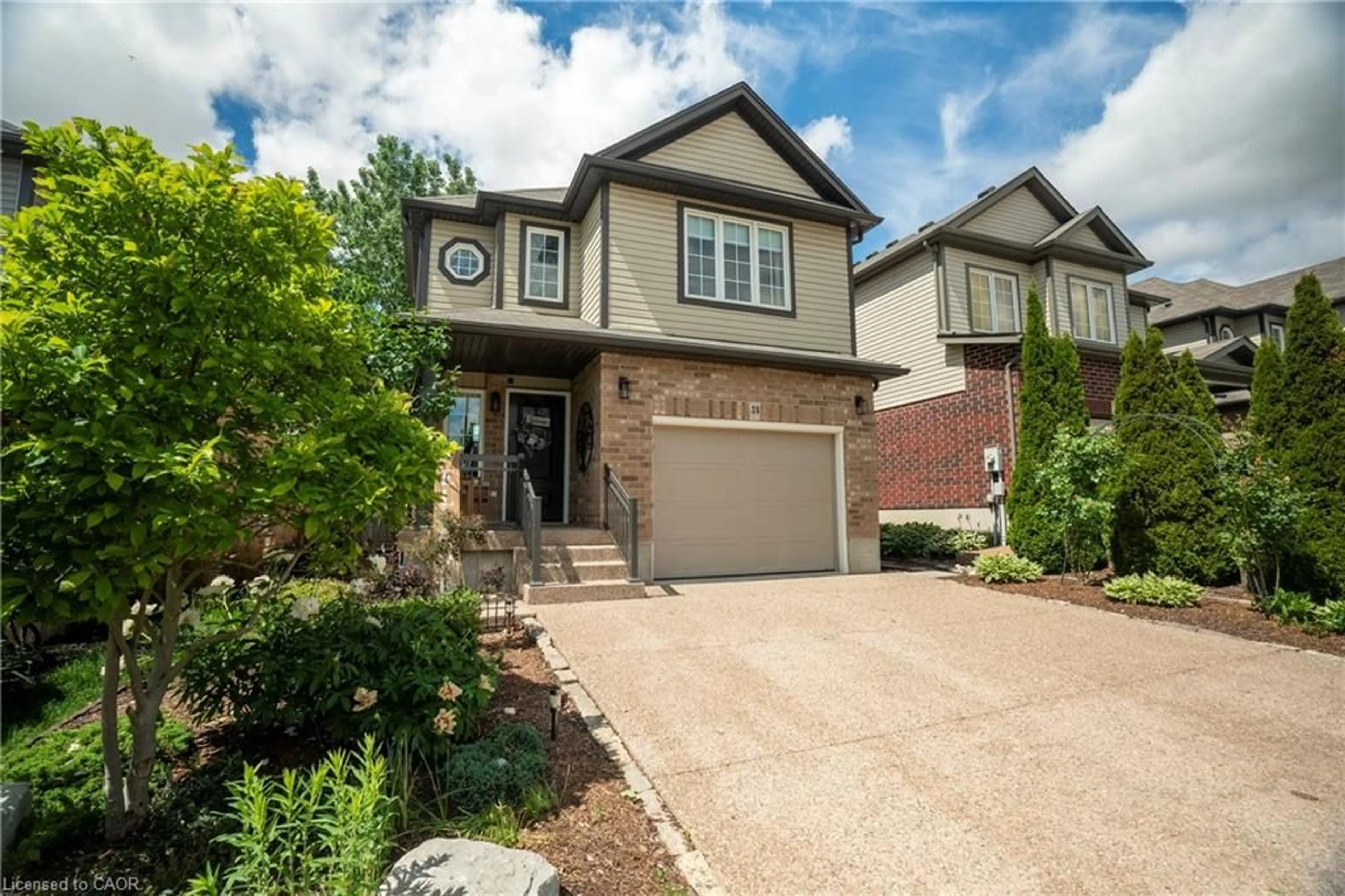 Home with brick exterior material, street for 35 Parkvale Dr, Kitchener Ontario N2R 1Z5
