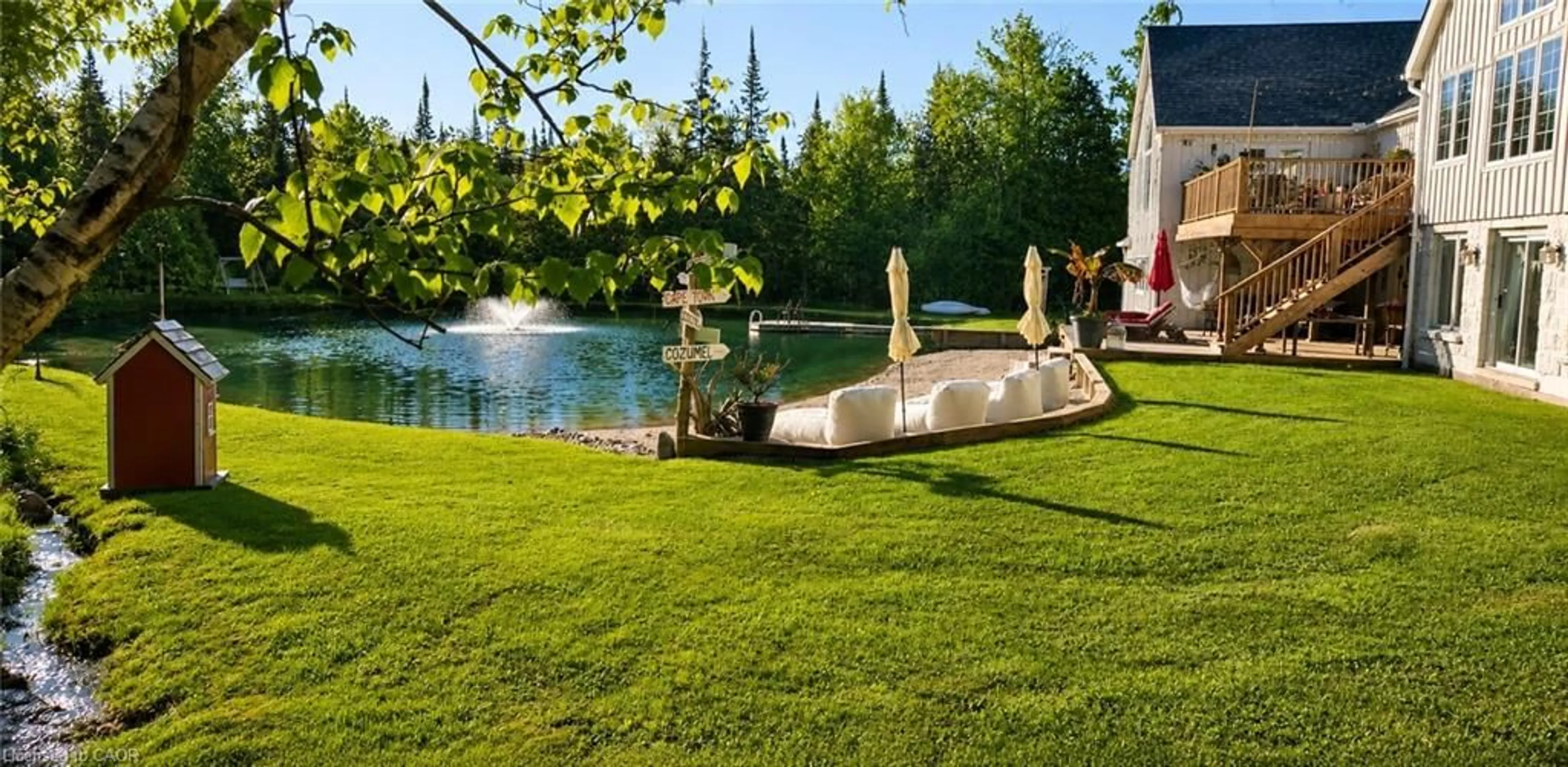 Patio, water/lake/river/ocean view for 5119 Tenth Line, Erin Ontario N0B 1T0