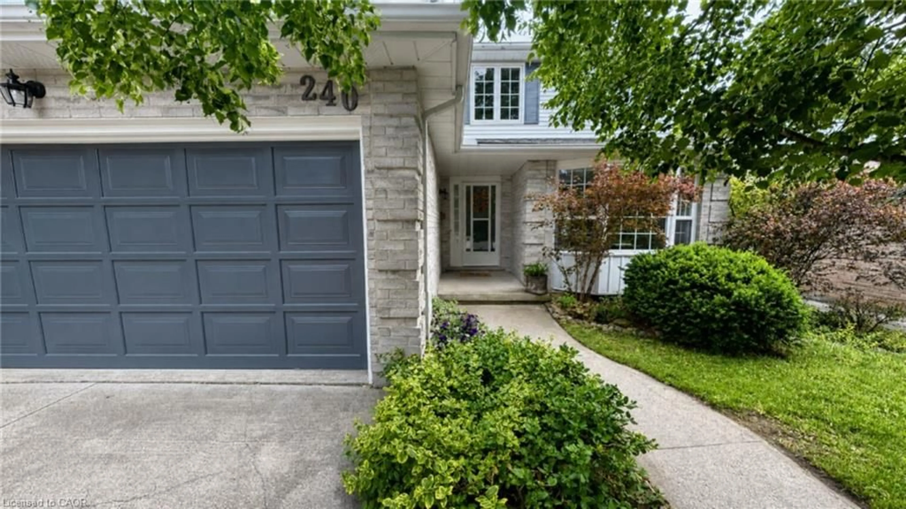 Home with brick exterior material, street for 240 Stoke Dr, Kitchener Ontario N2N 2C1