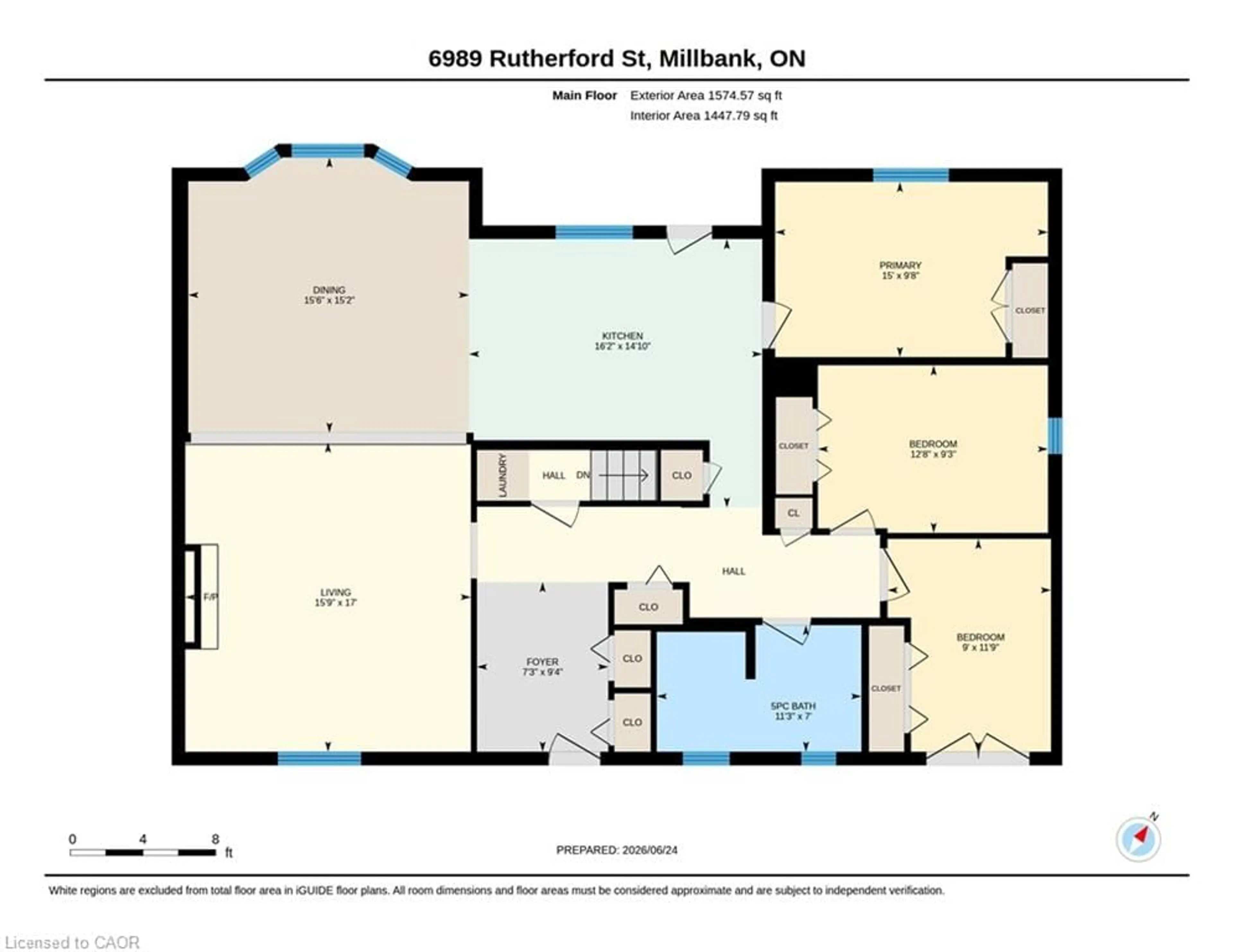 Floor plan for 6989 Rutherford St, Millbank Ontario N0K 1L0