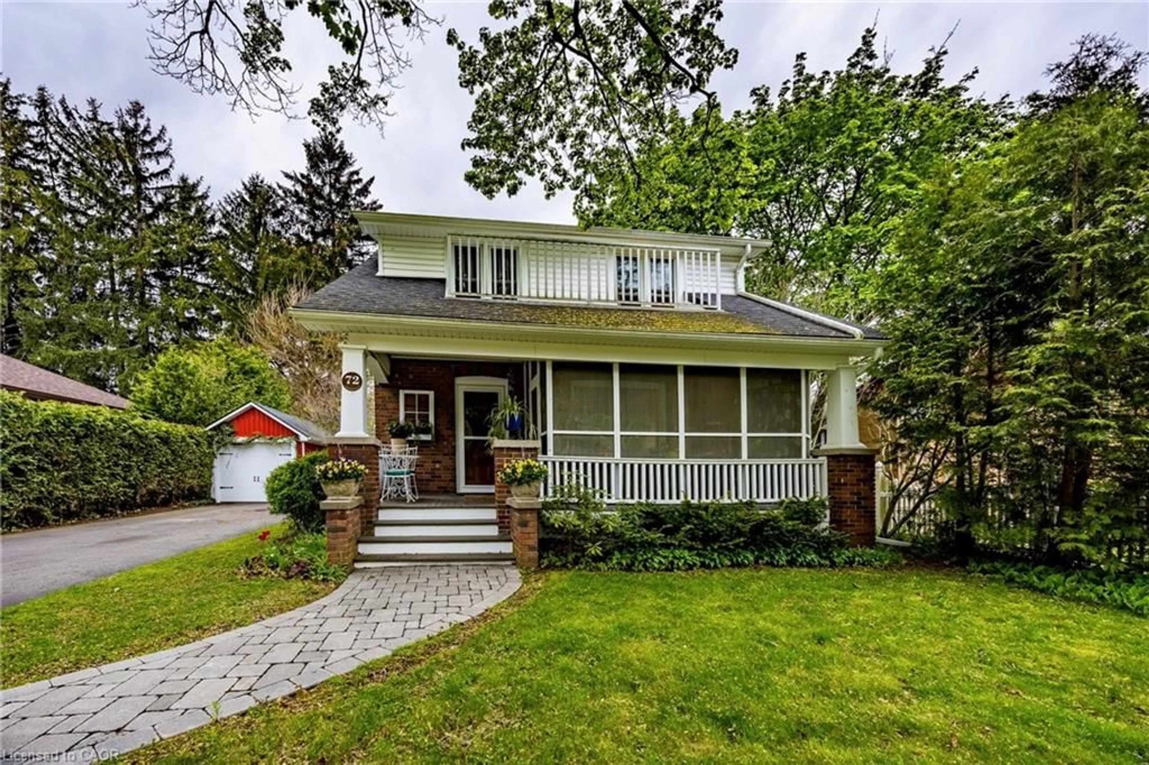 Home with brick exterior material, street for 72 Crescent Blvd, Simcoe Ontario N3Y 2K8