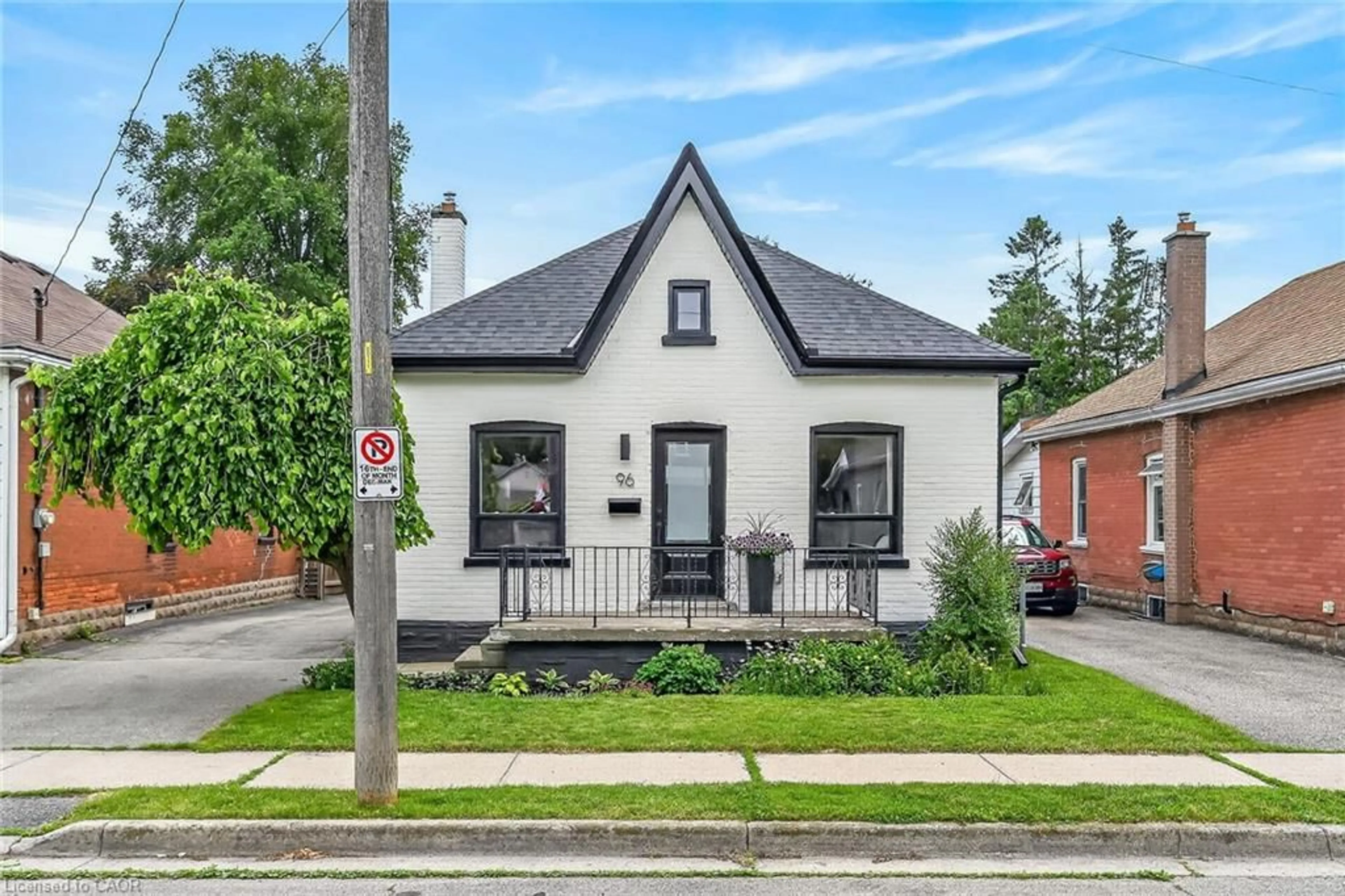 Home with brick exterior material, street for 96 Aberdeen Ave, Brantford Ontario N3S 1S3