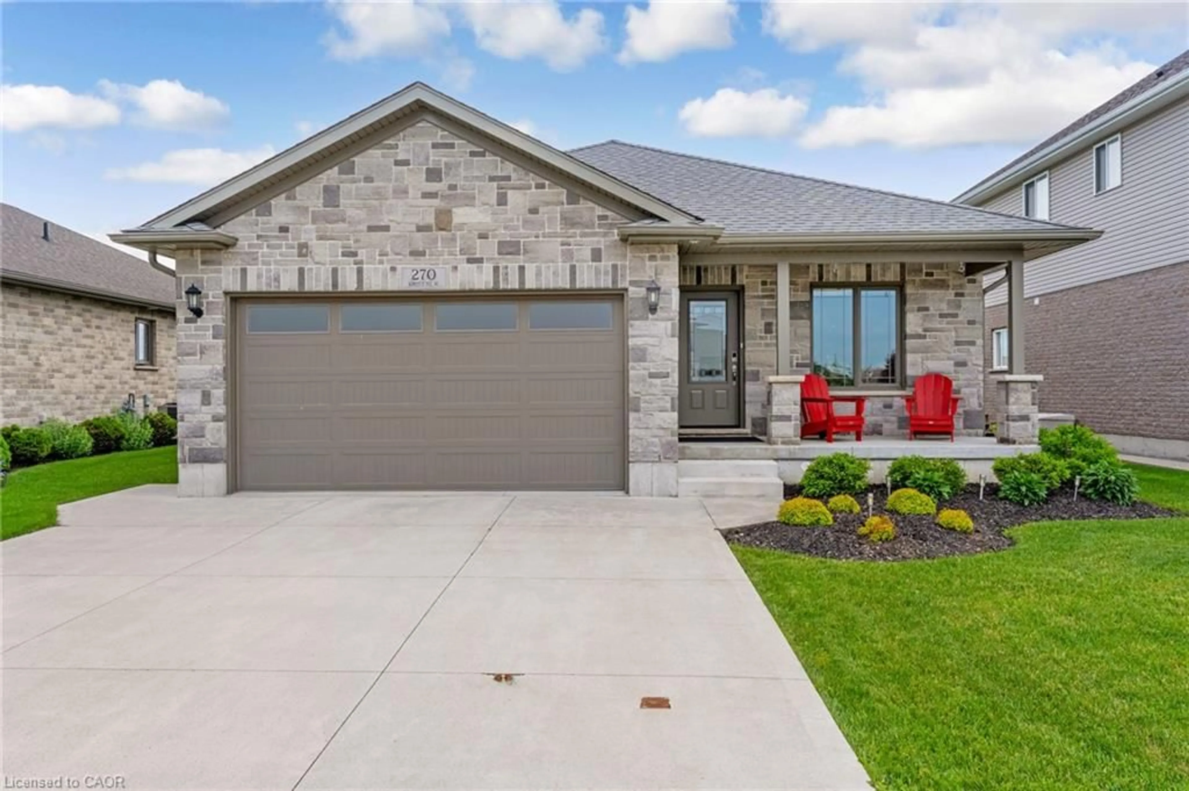 Home with brick exterior material, street for 270 Krotz St, Listowel Ontario N4W 0E1