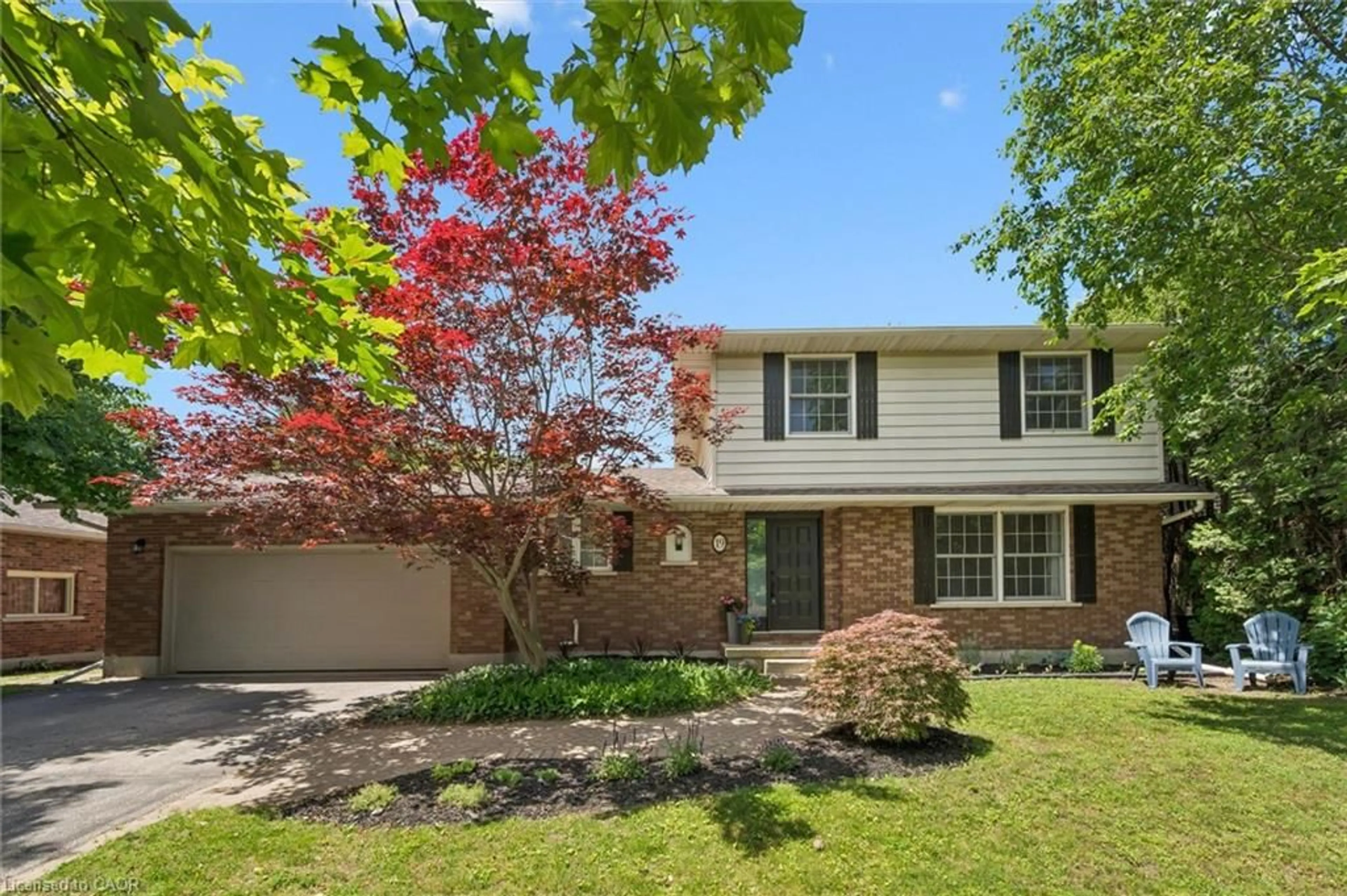 Home with brick exterior material, street for 19 Adams Ave, Tillsonburg Ontario N4G 4X3