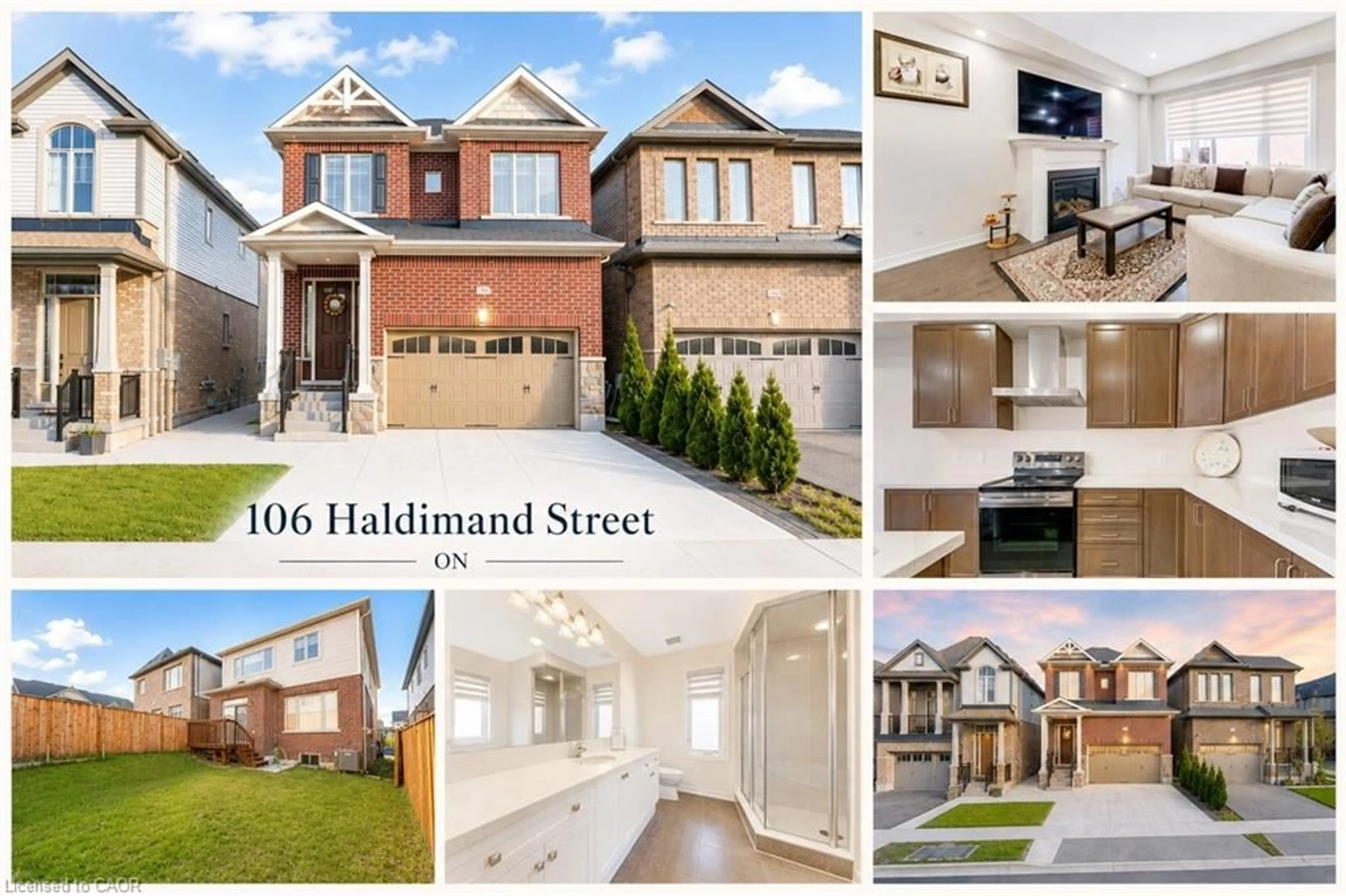 Home with brick exterior material, street for 106 Haldimand St, Kitchener Ontario N2R 0R2