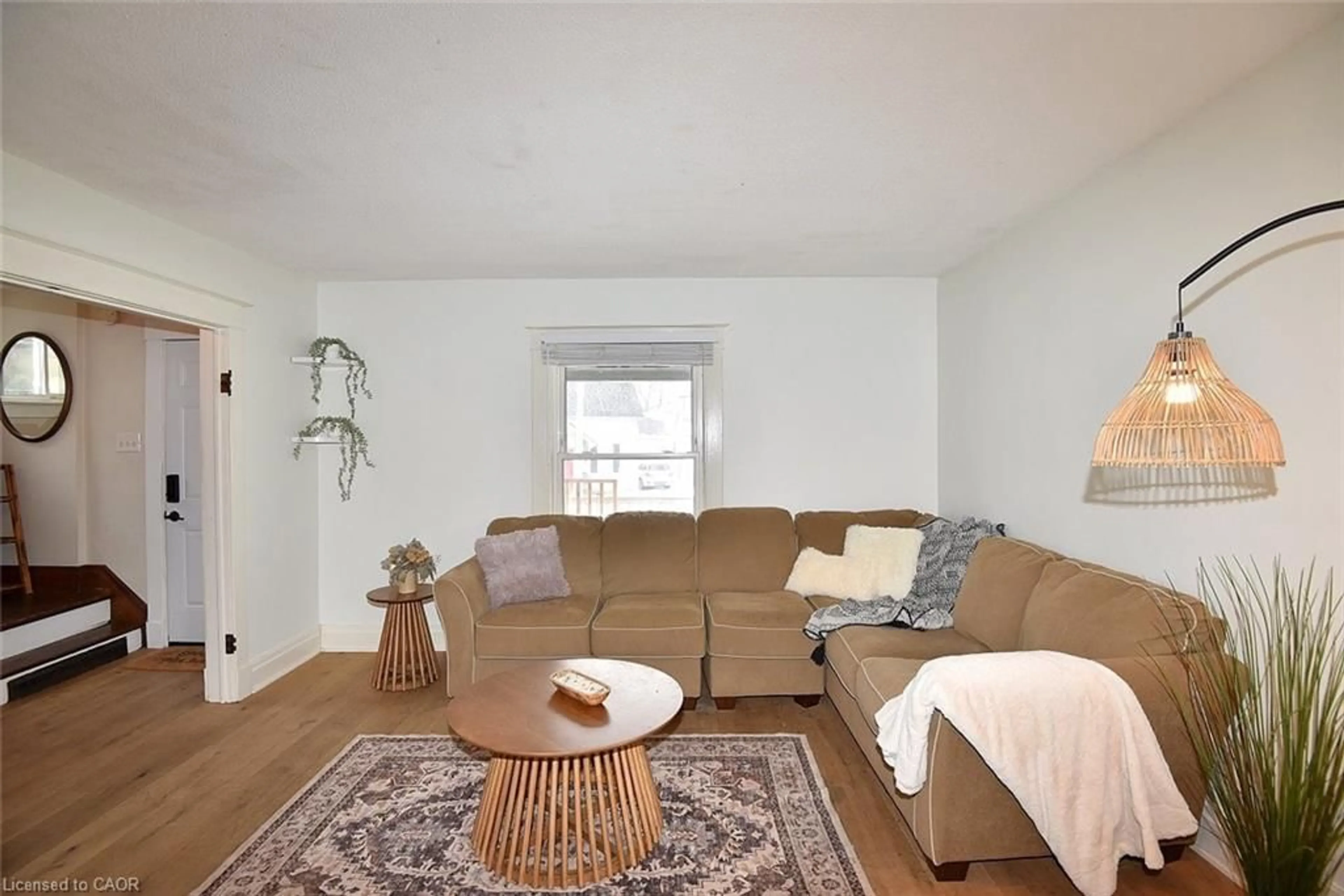 Living room with furniture, unknown for 24 Fitzgerald St, St. Catharines Ontario L2R 4B3