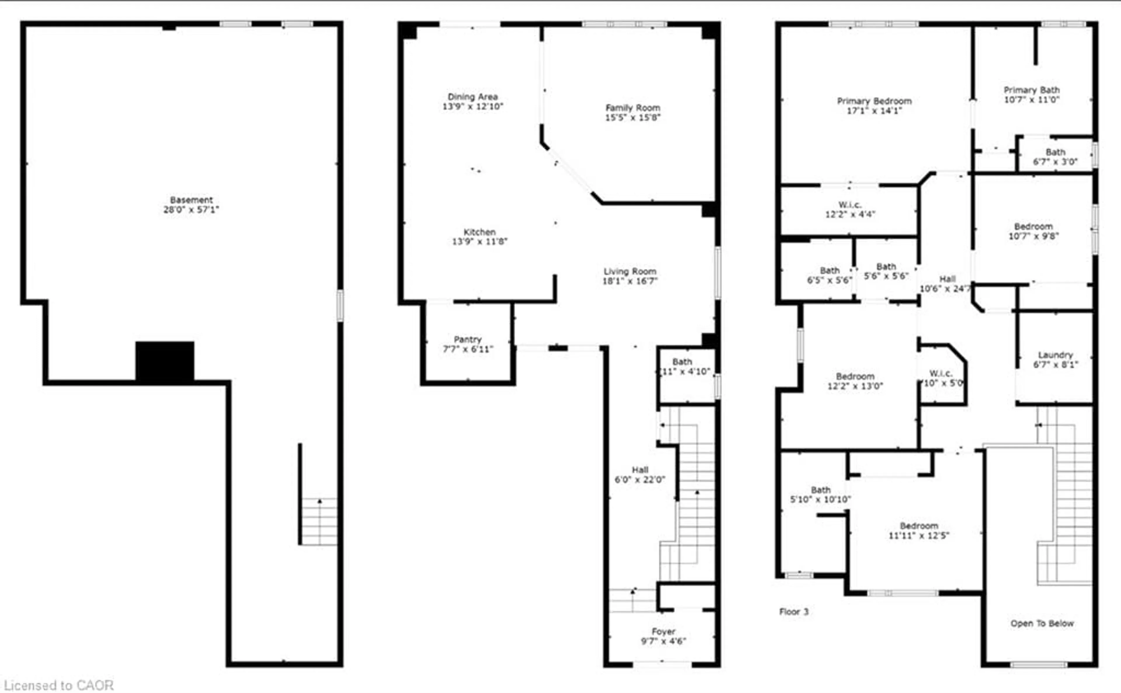 Floor plan for 61 George Brier Dr, Paris Ontario N3L 4A2