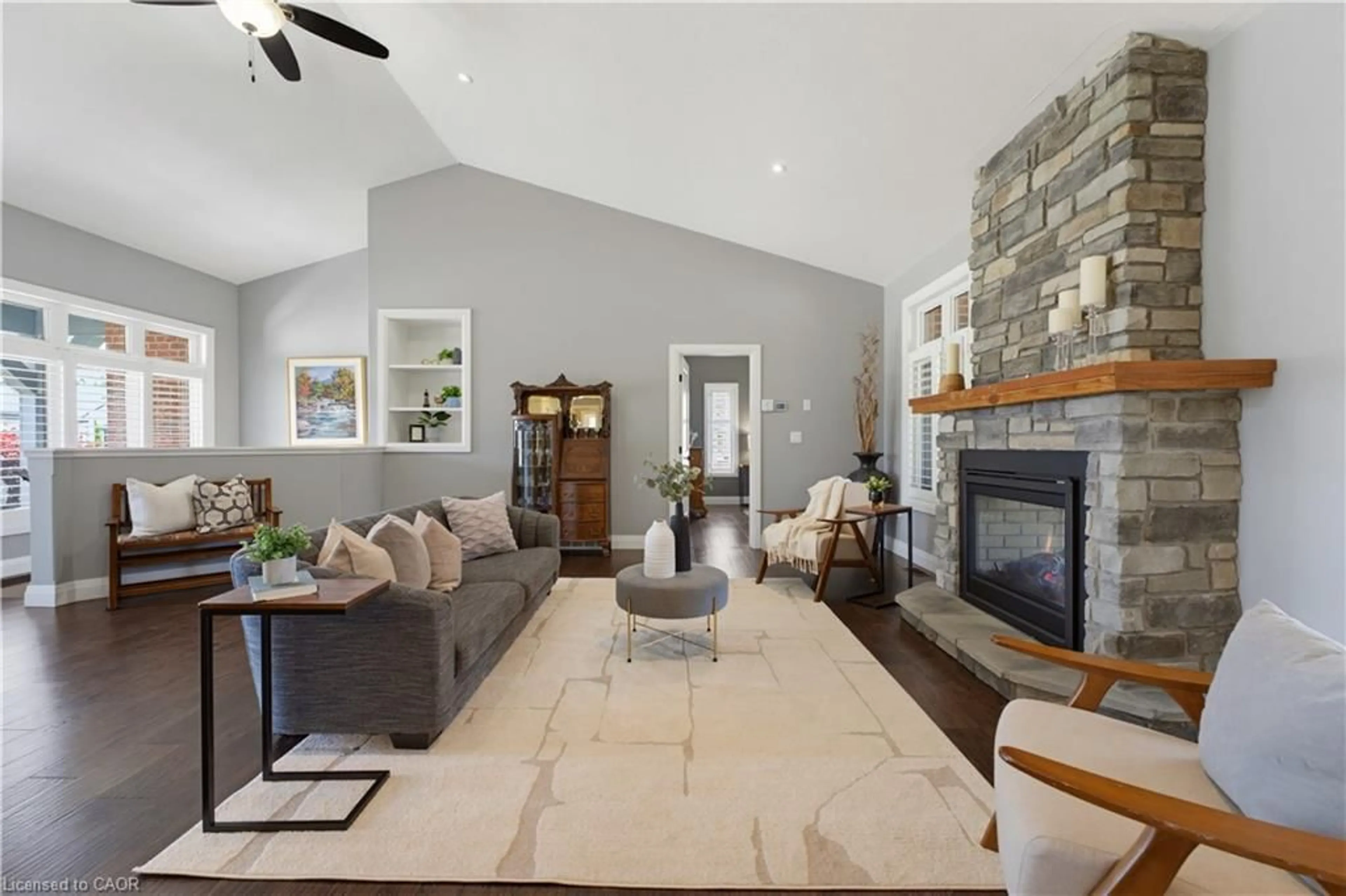 Living room with furniture, unknown for 15 Bluenose Dr, Port Dover Ontario N0A 1N7