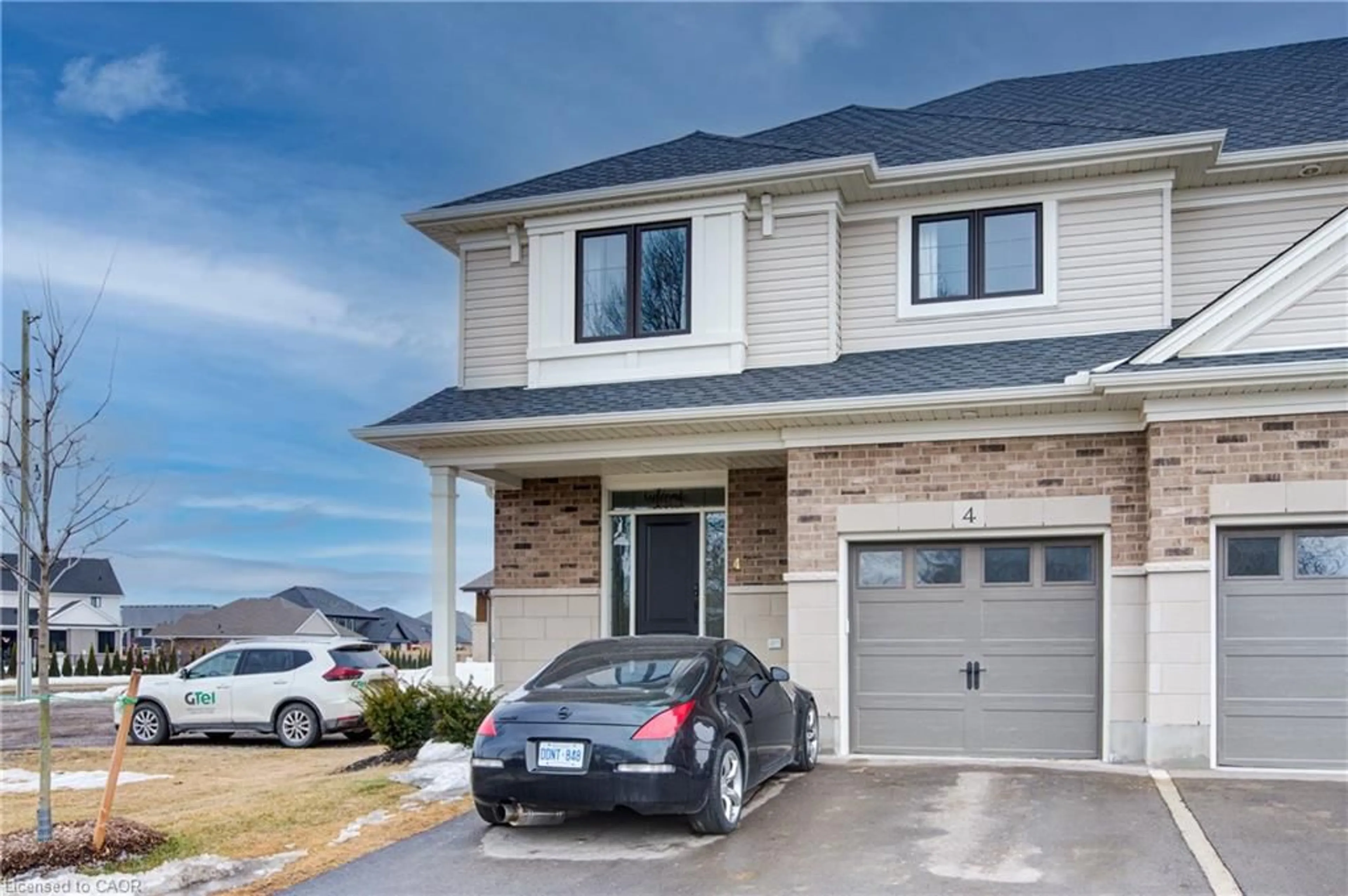 Home with brick exterior material, street for 4 Braun Ave, Tillsonburg Ontario N4G 0K5
