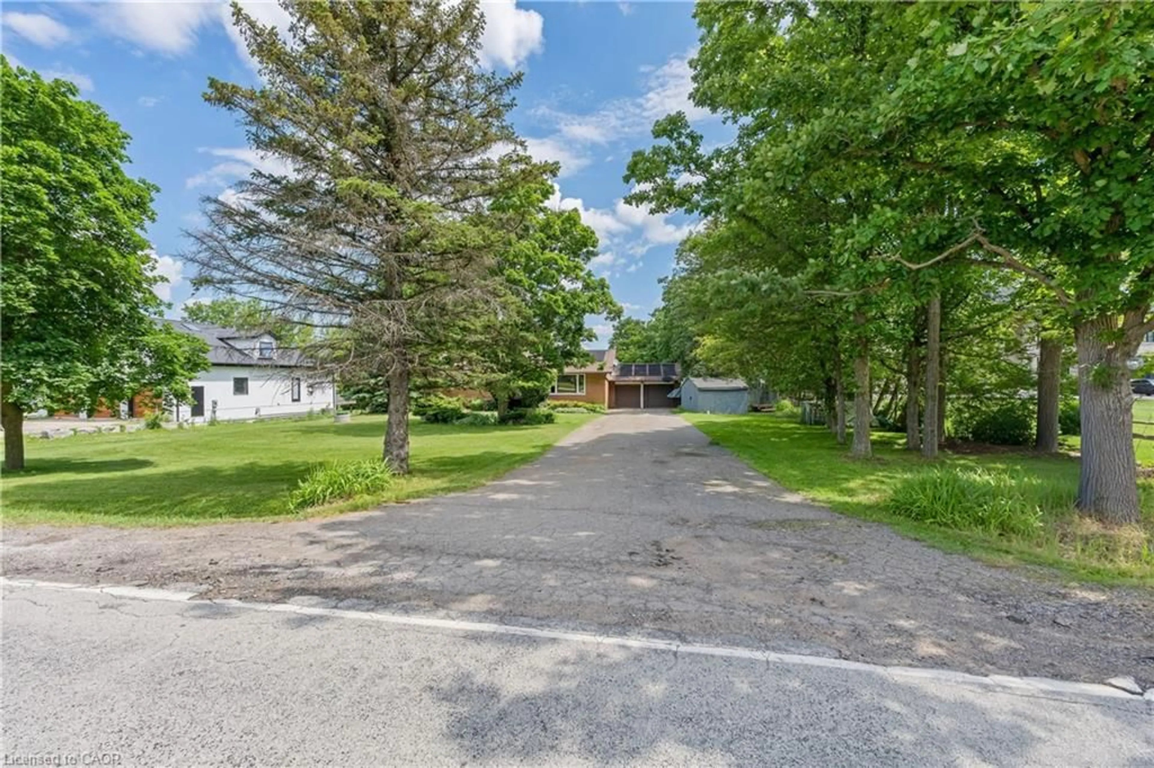A pic from outside/outdoor area/front of a property/back of a property/a pic from drone, street for 9409 Eighth Line, Halton Hills Ontario L7G 4S5