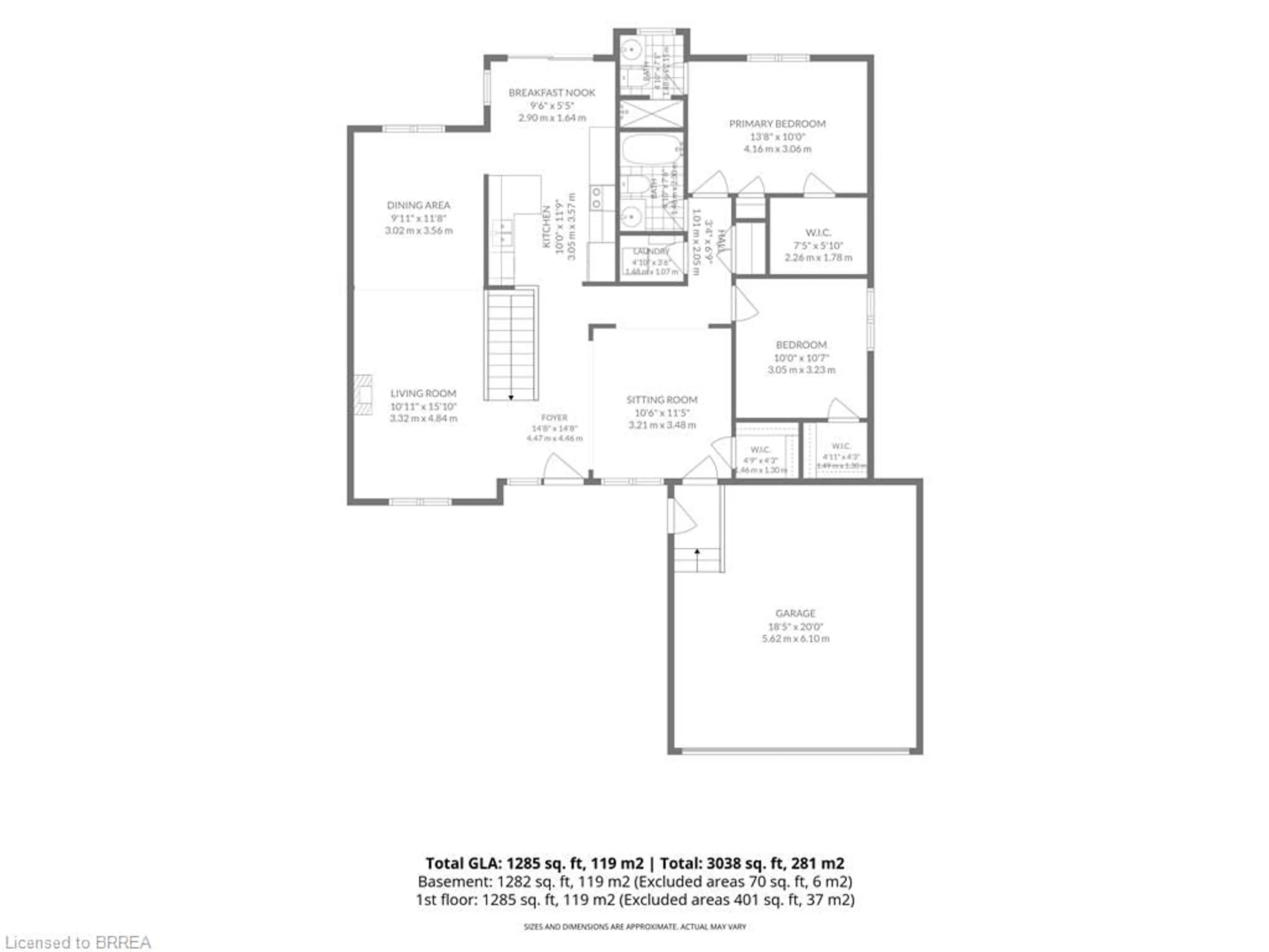 Floor plan for 67 Delong Dr, Norwich Ontario N0J 1P0