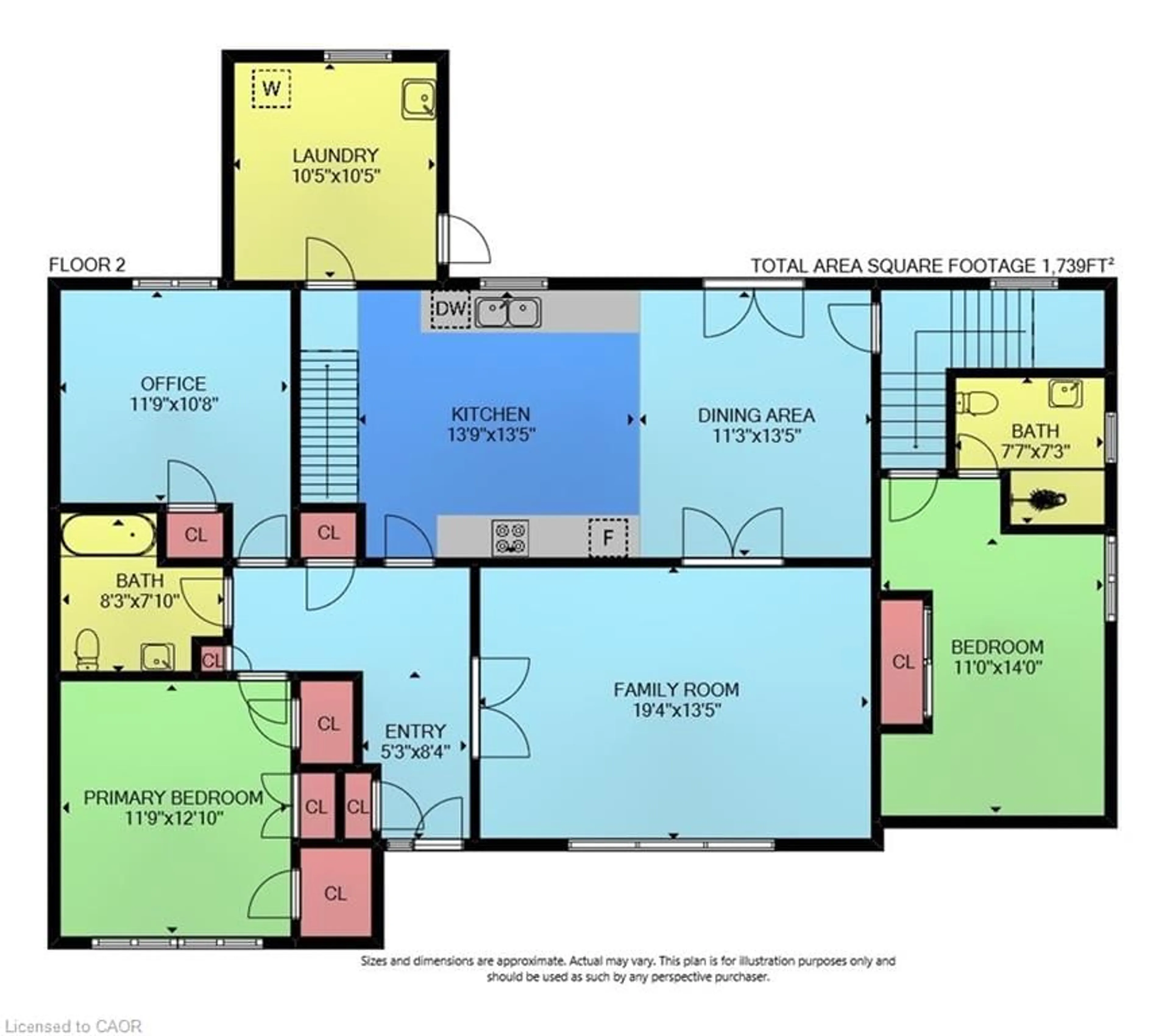 Floor plan for 55 Glenview Dr, Stoney Creek Ontario L8G 2L5