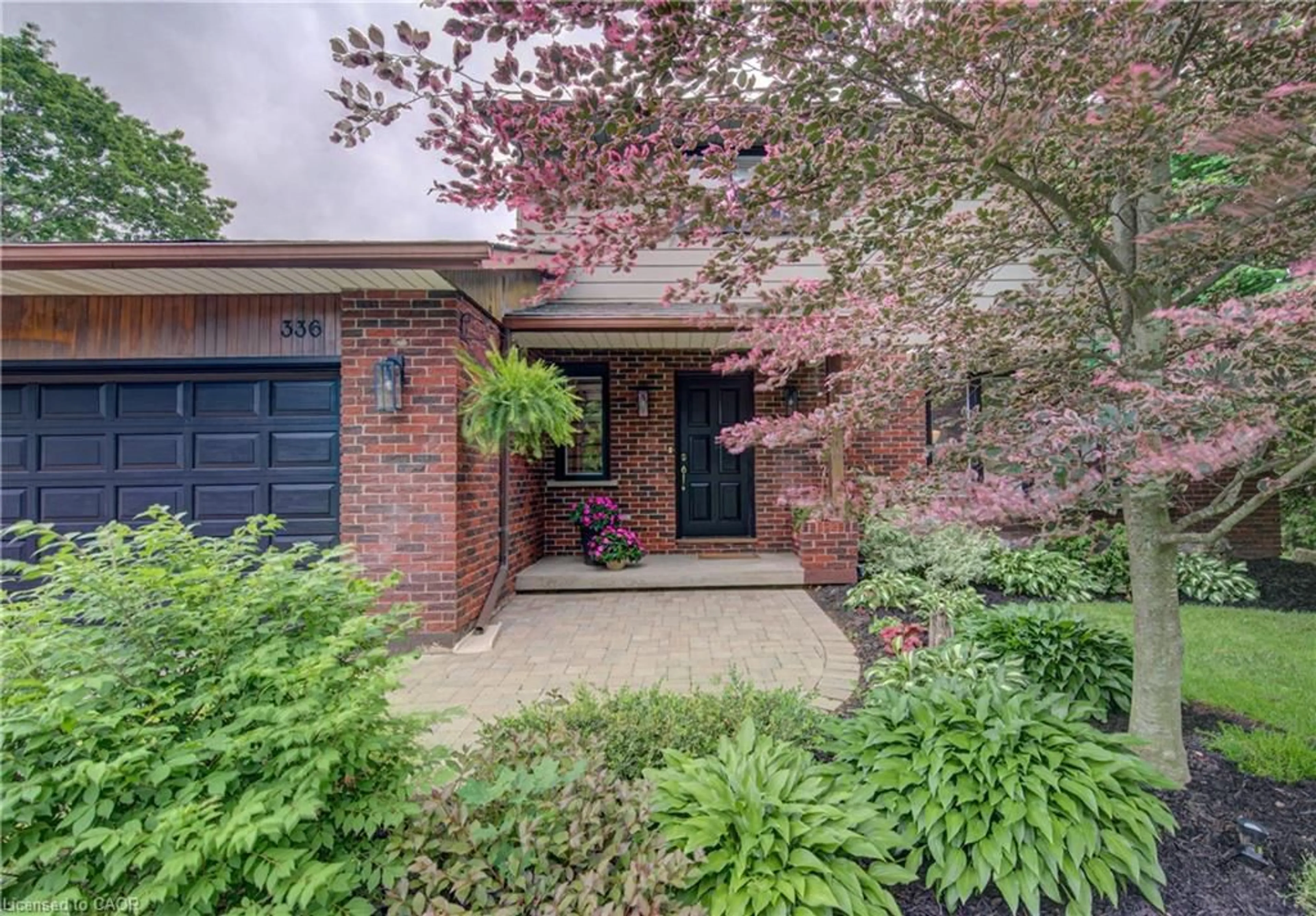 Home with brick exterior material, street for 336 Maple Ave, Burford Ontario N0E 1A0