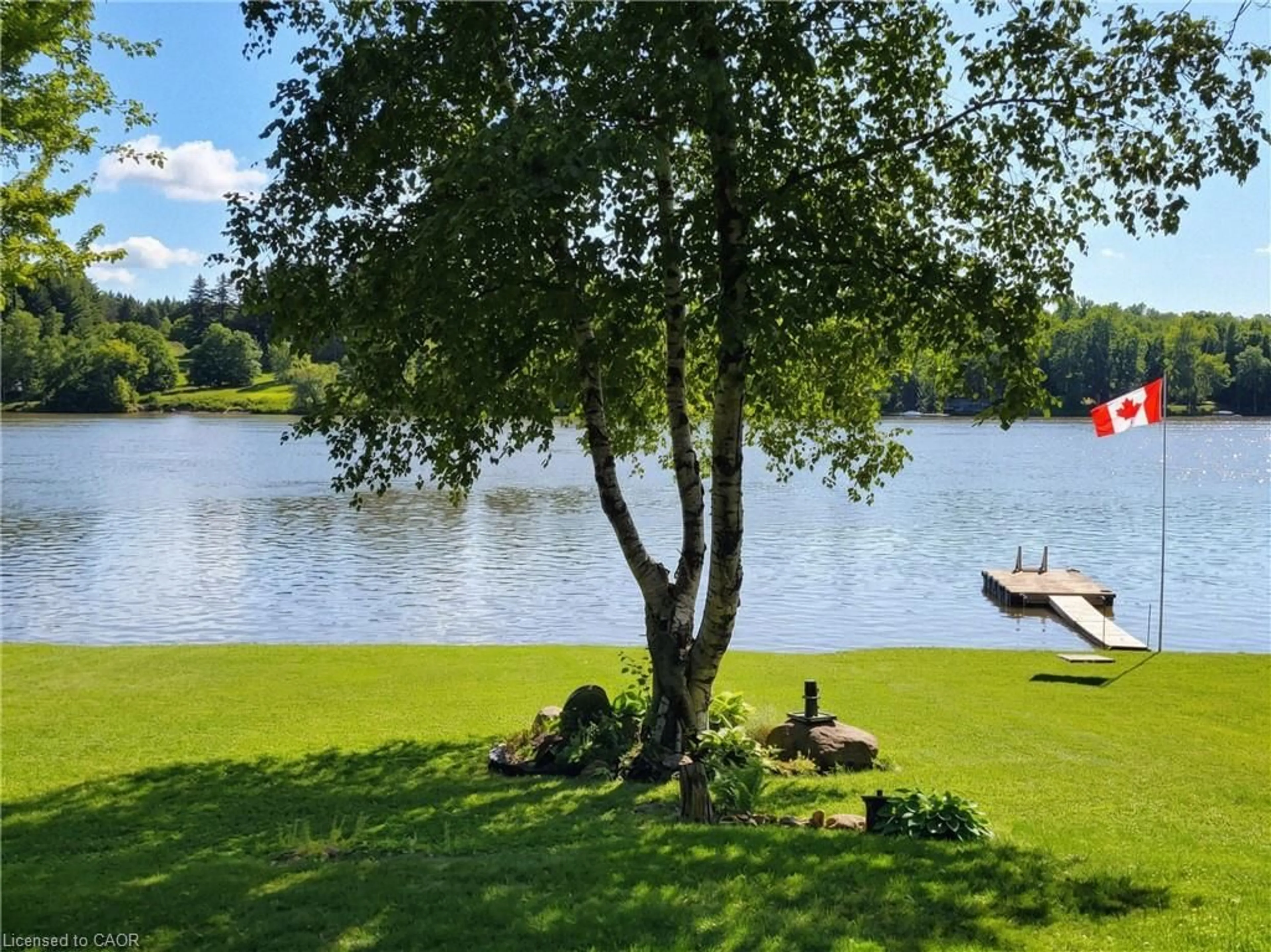 A pic from outside/outdoor area/front of a property/back of a property/a pic from drone, water/lake/river/ocean view for LOT 485 Road 4, Conestogo Lake Ontario N0G 1P0