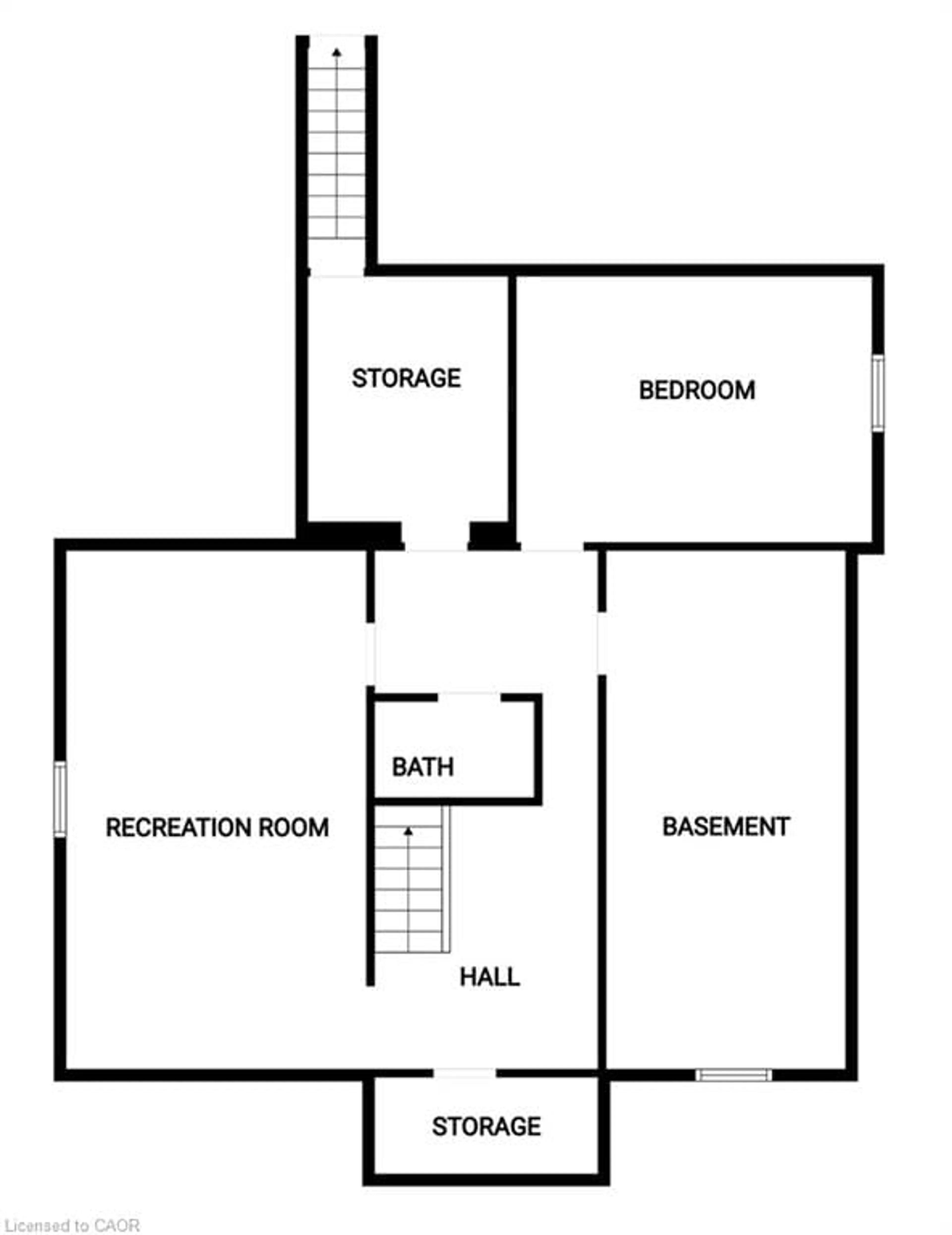 Floor plan for 24 Shaw St, Caledonia Ontario N3W 1K2