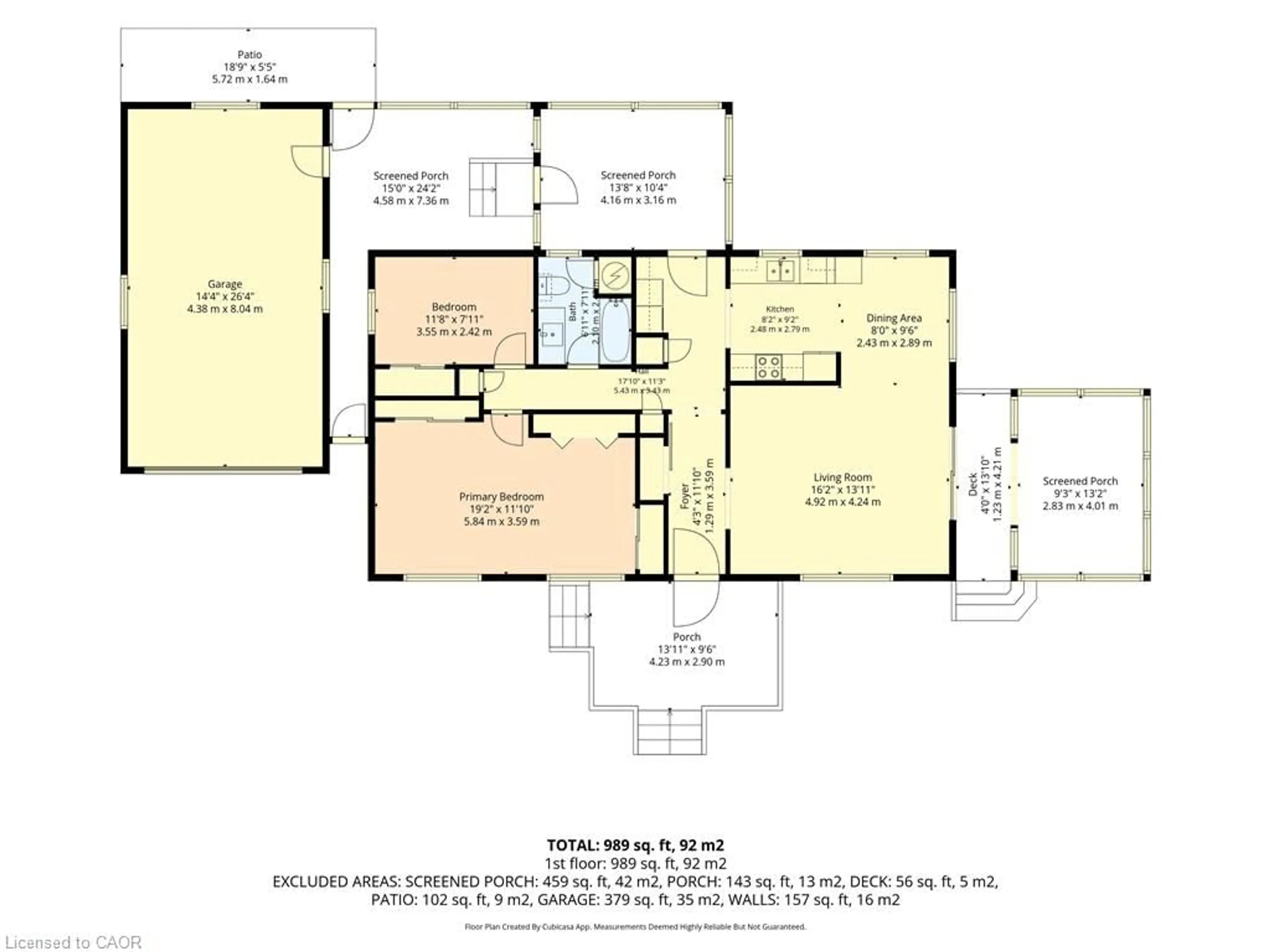 Floor plan for 90 Fairview Cres, Listowel Ontario N4W 3G8