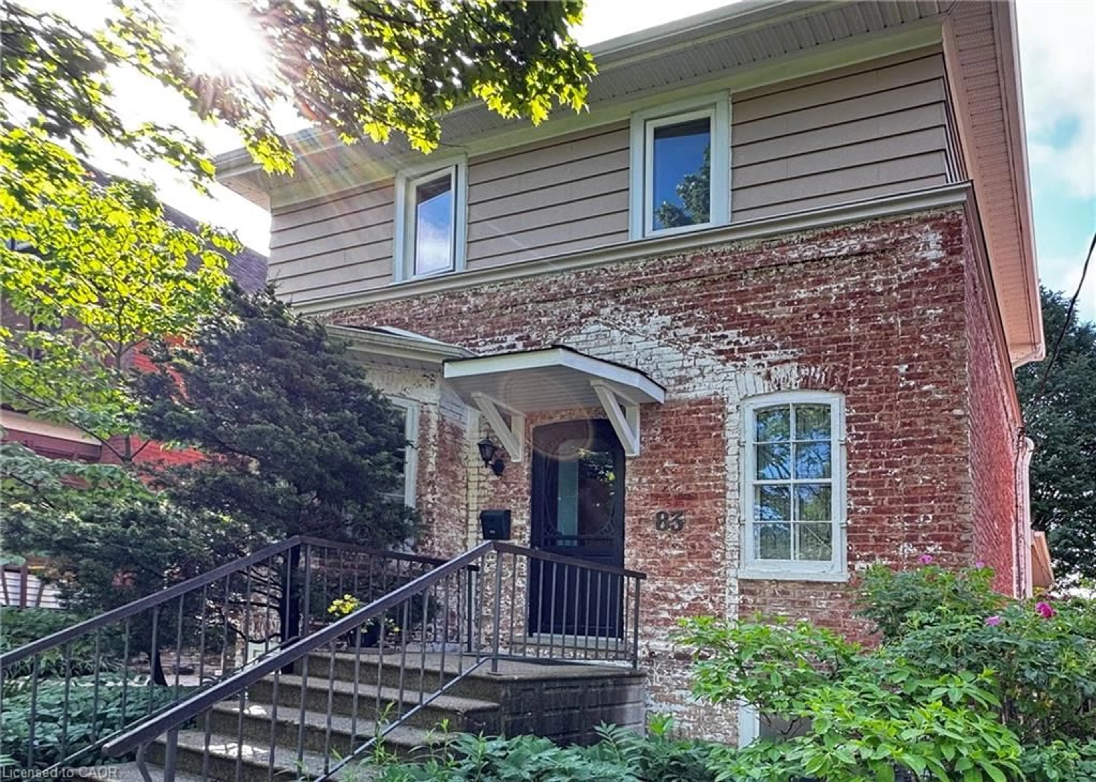 Home with brick exterior material, street for 83 Louisa St, Kitchener Ontario N2H 5L9