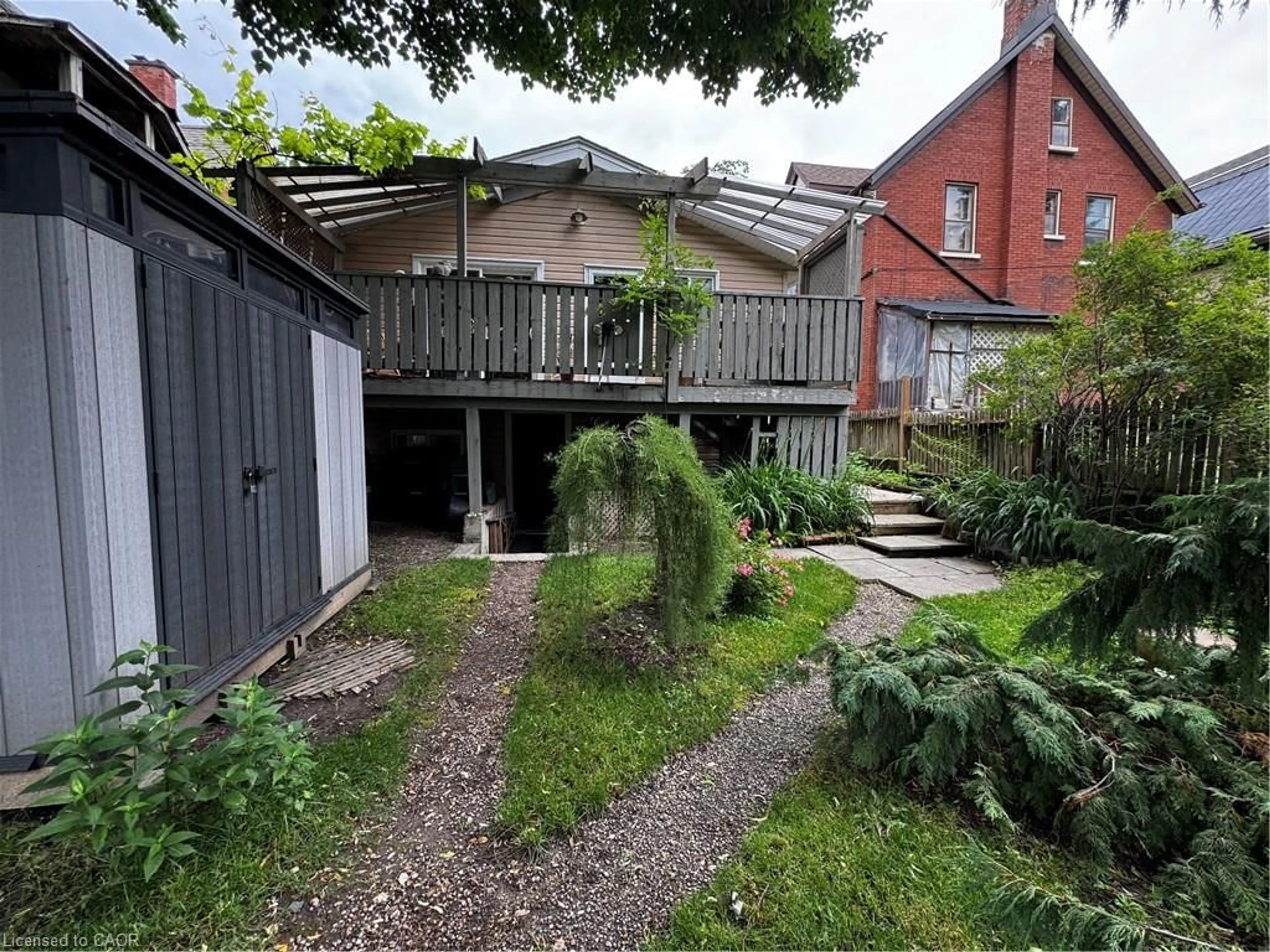 A pic from outside/outdoor area/front of a property/back of a property/a pic from drone, street for 83 Louisa St, Kitchener Ontario N2H 5L9