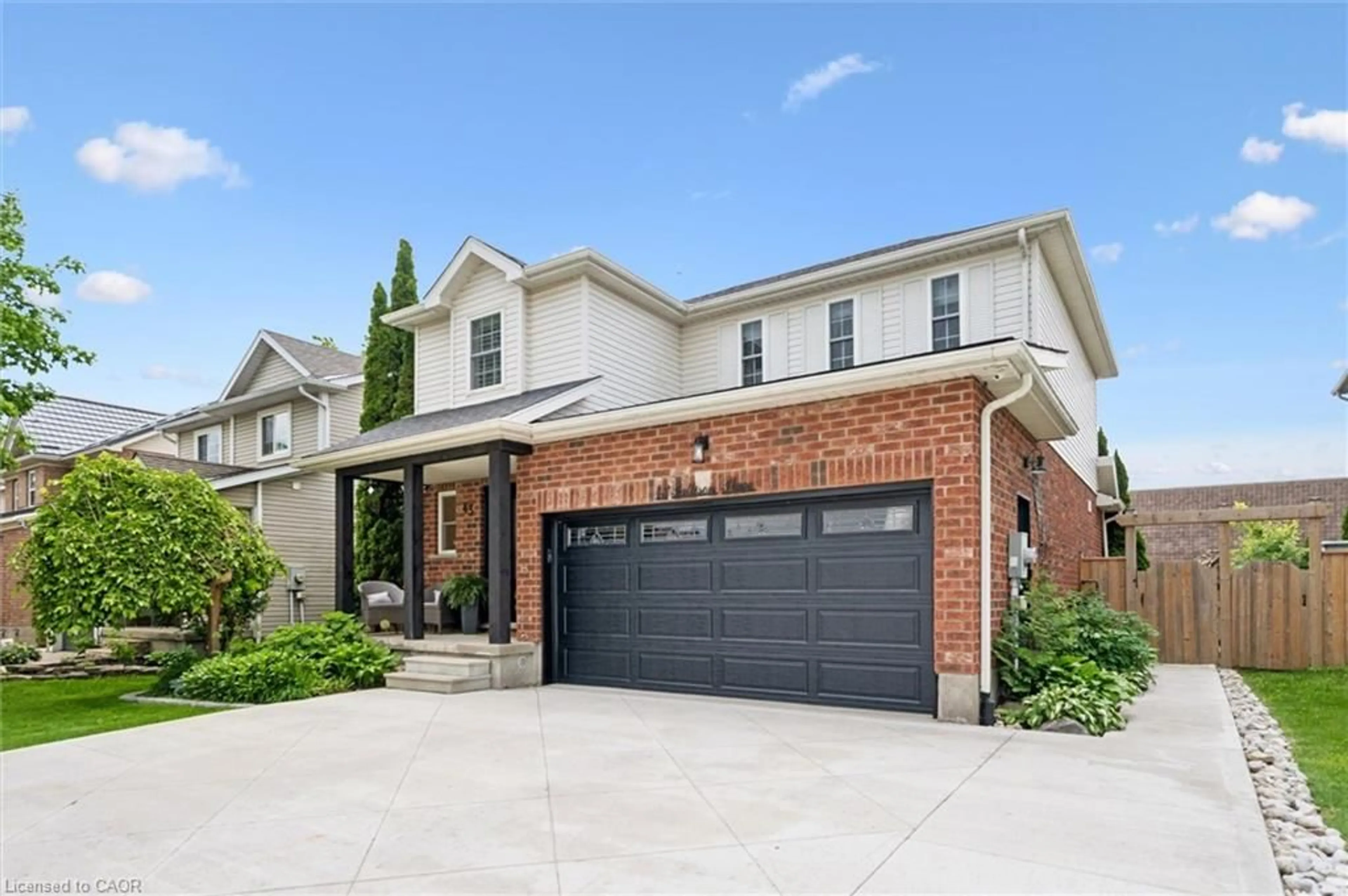 Home with brick exterior material, street for 43 Pattison Pl, Fergus Ontario N1M 3V3