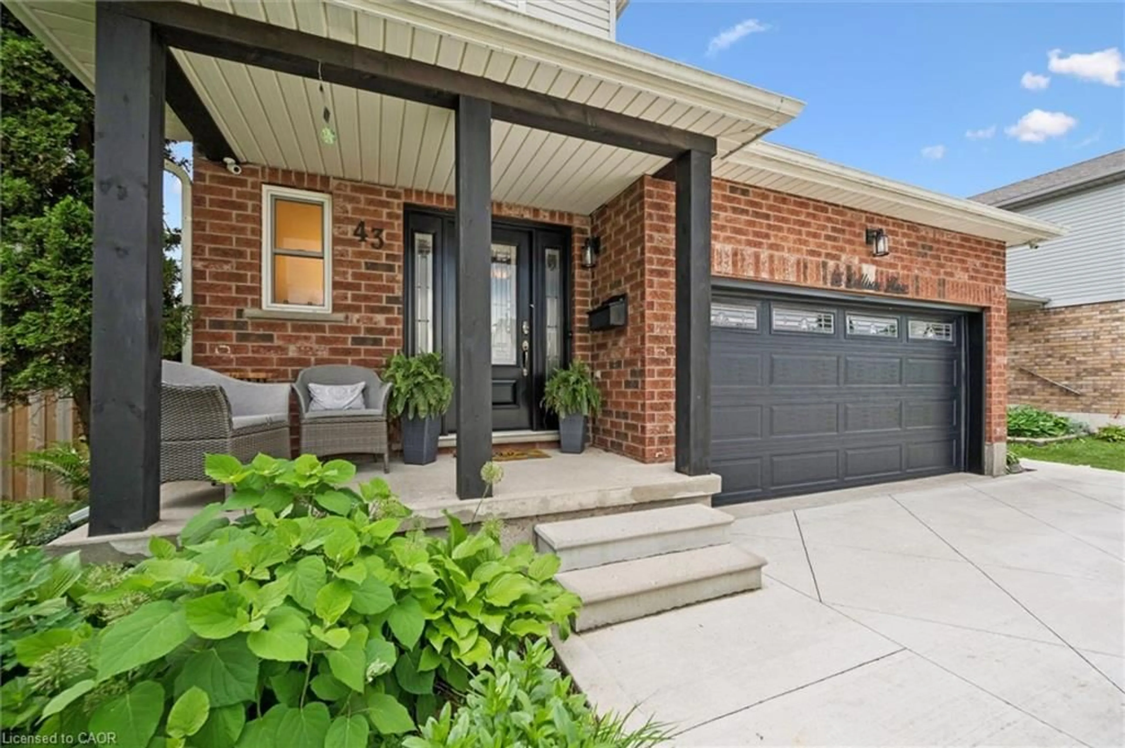 Home with brick exterior material, street for 43 Pattison Pl, Fergus Ontario N1M 3V3