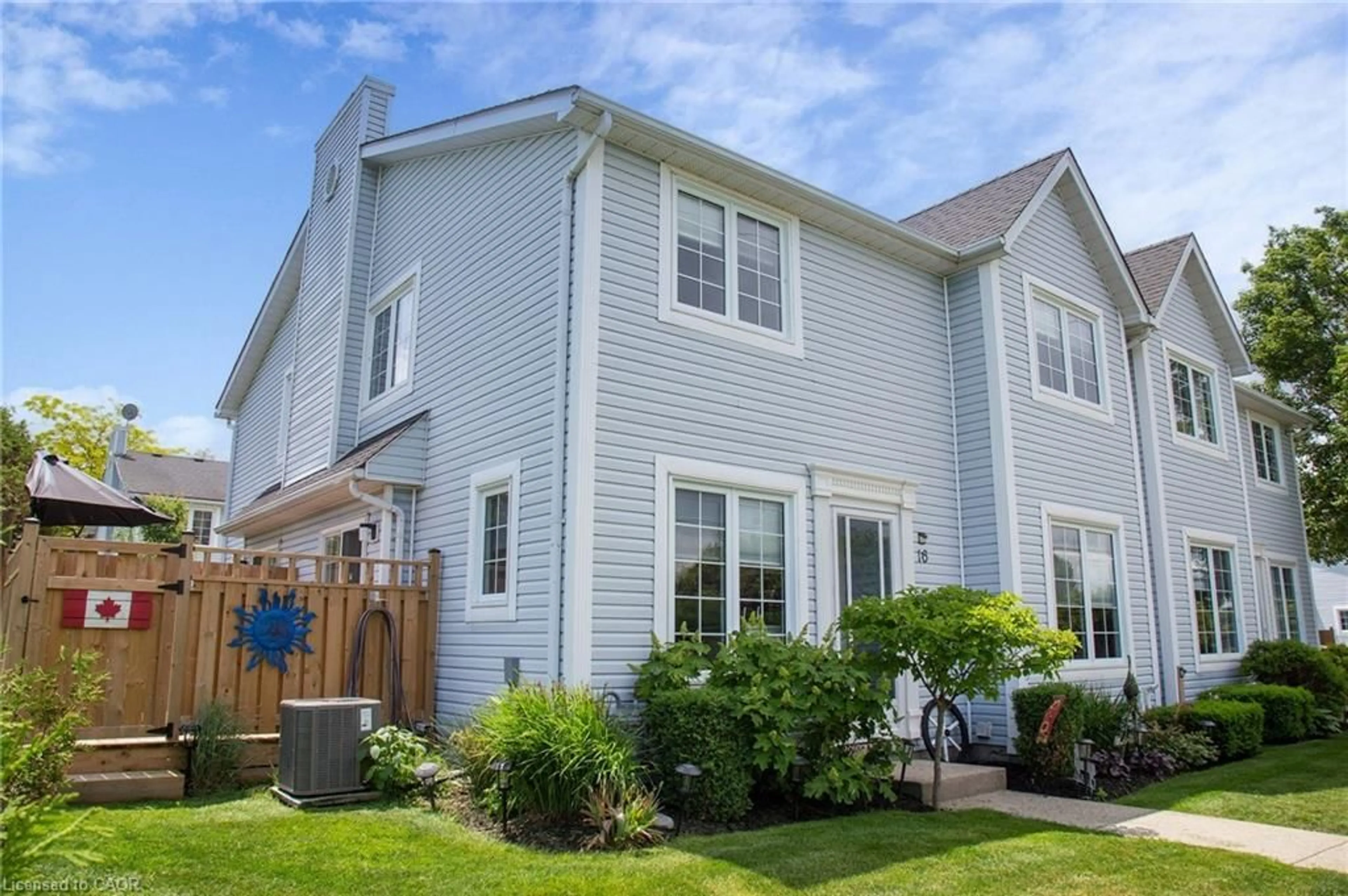 Home with vinyl exterior material, street for 14 New Lakeshore Rd #16, Port Dover Ontario N0A 1N8