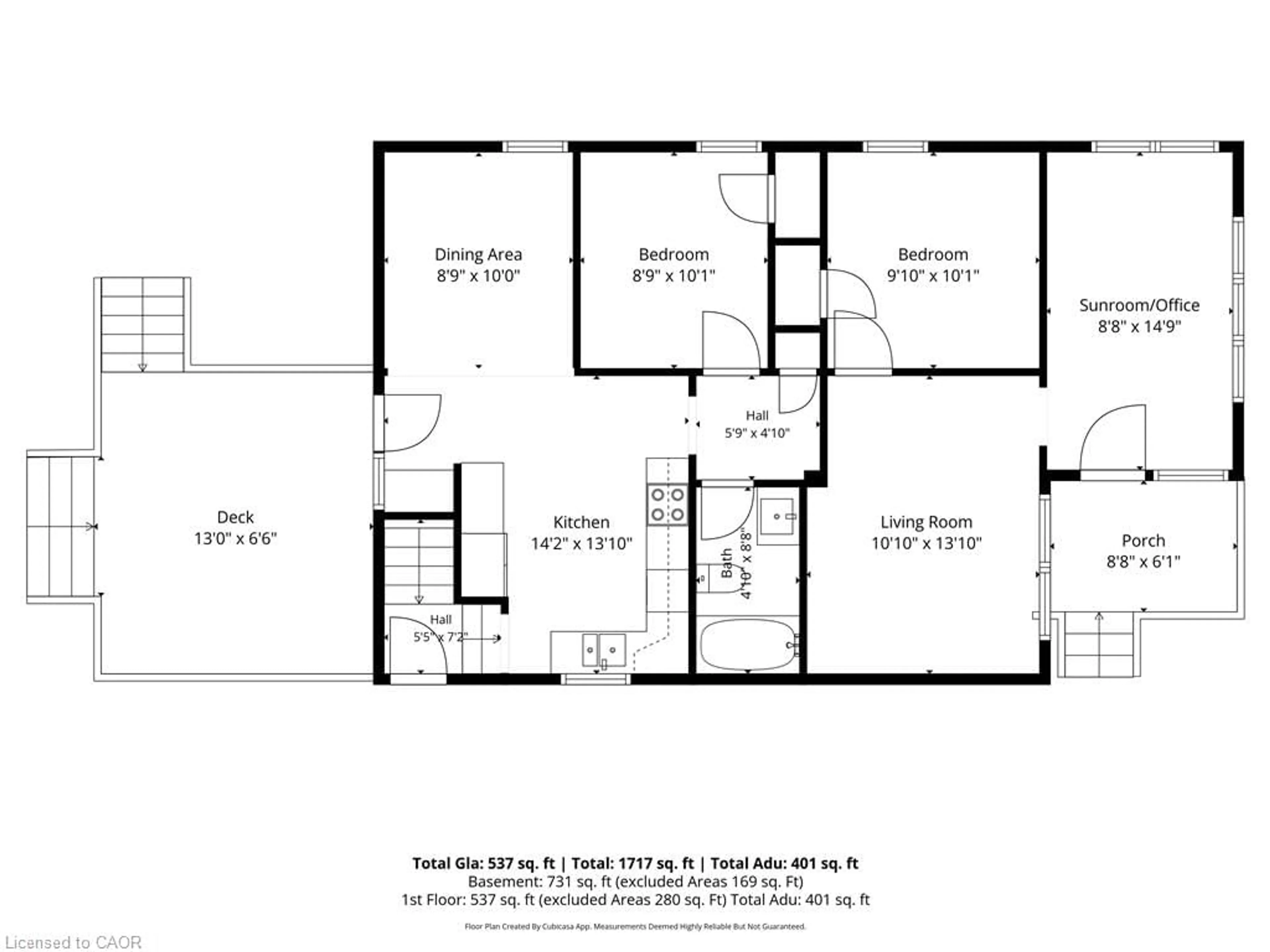 Floor plan for 93 Barnes Ave, Brantford Ontario N3R 4Y9