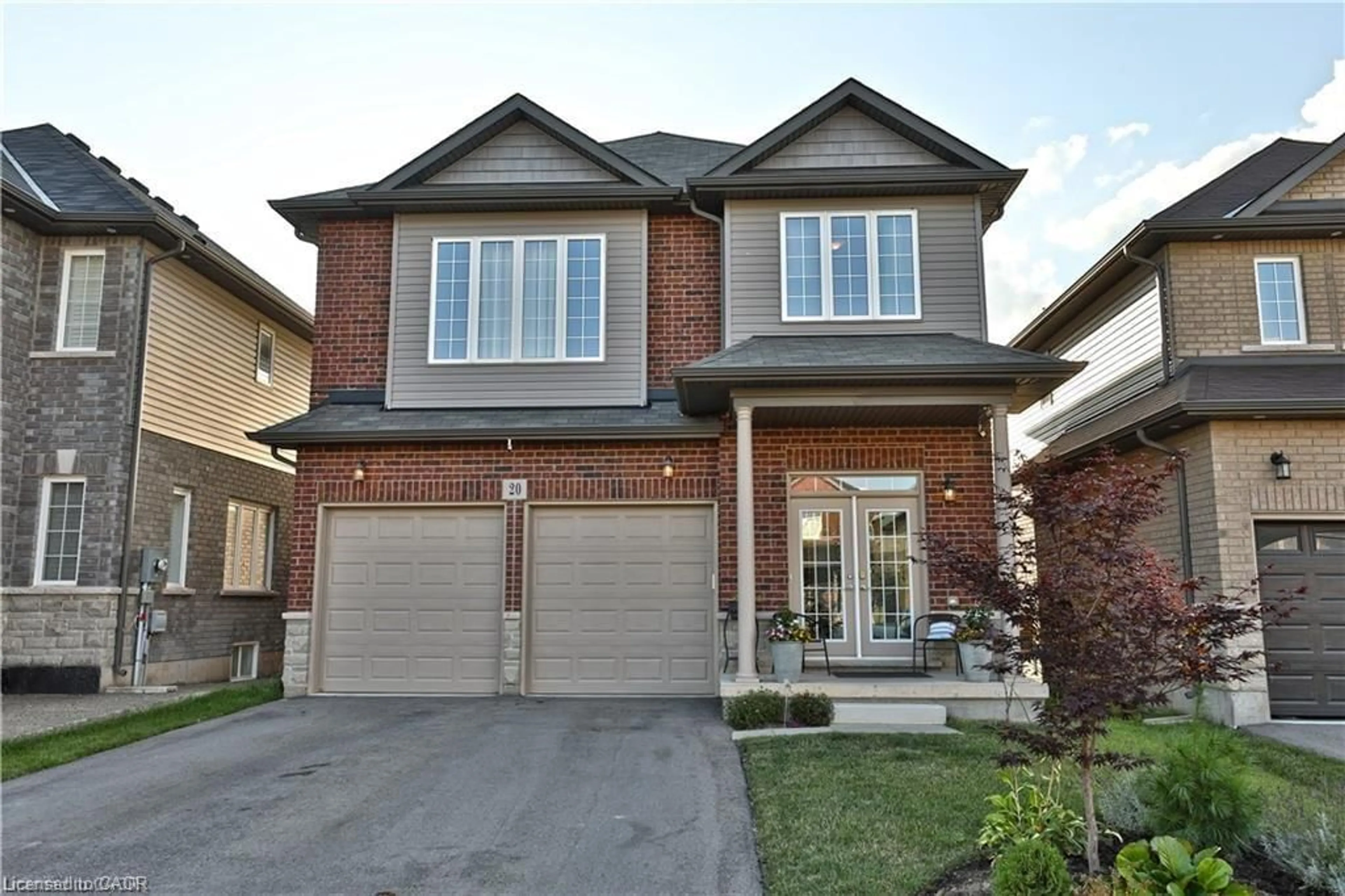Home with brick exterior material, street for 20 Hidden Ridge Cres, Hannon Ontario L0R 1P0