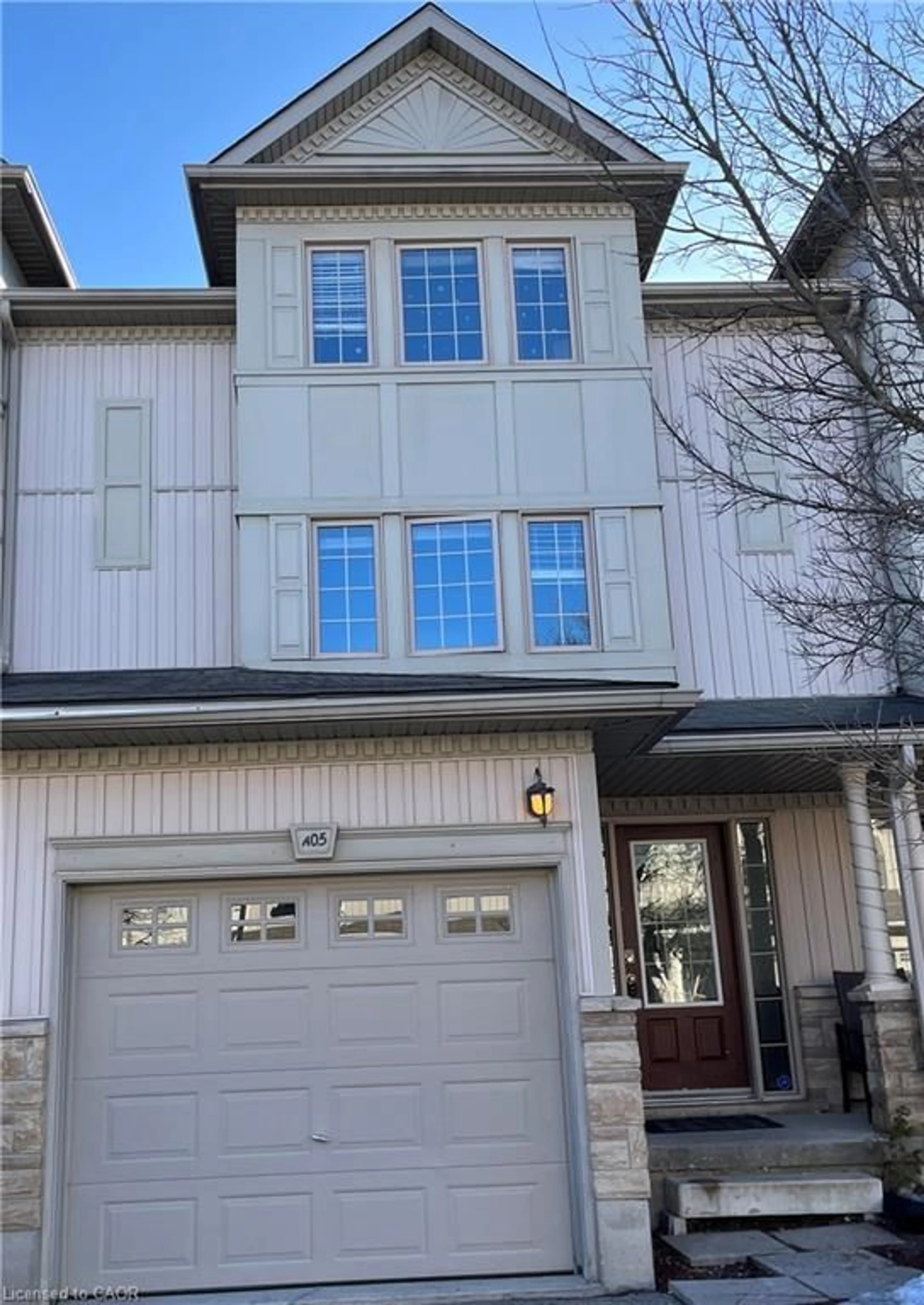 Home with vinyl exterior material, street for 110 Activa Ave #A5, Kitchener Ontario N2E 4K4