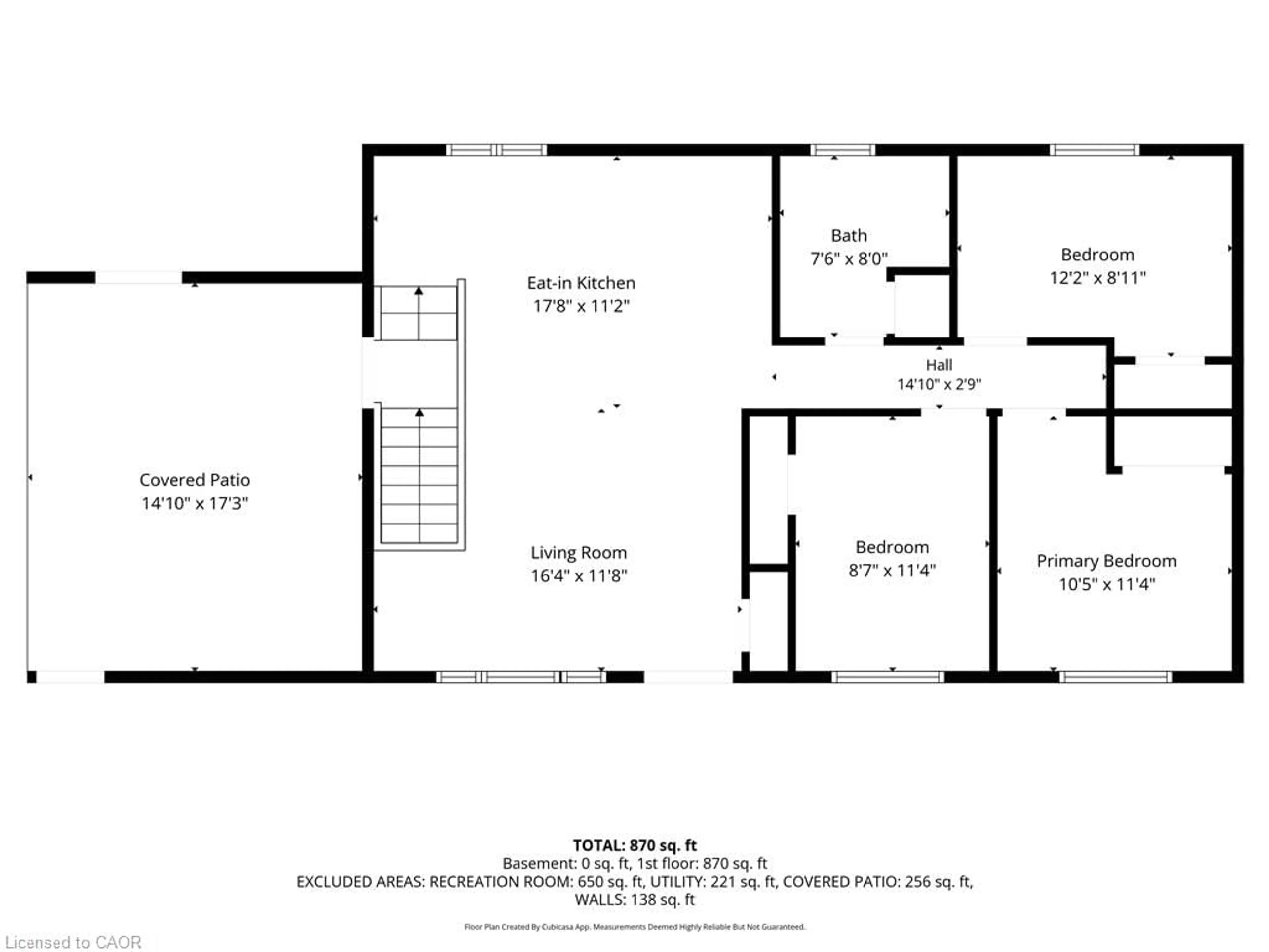 Floor plan for 1551 Old Brock St, Vittoria Ontario N0E 1W0