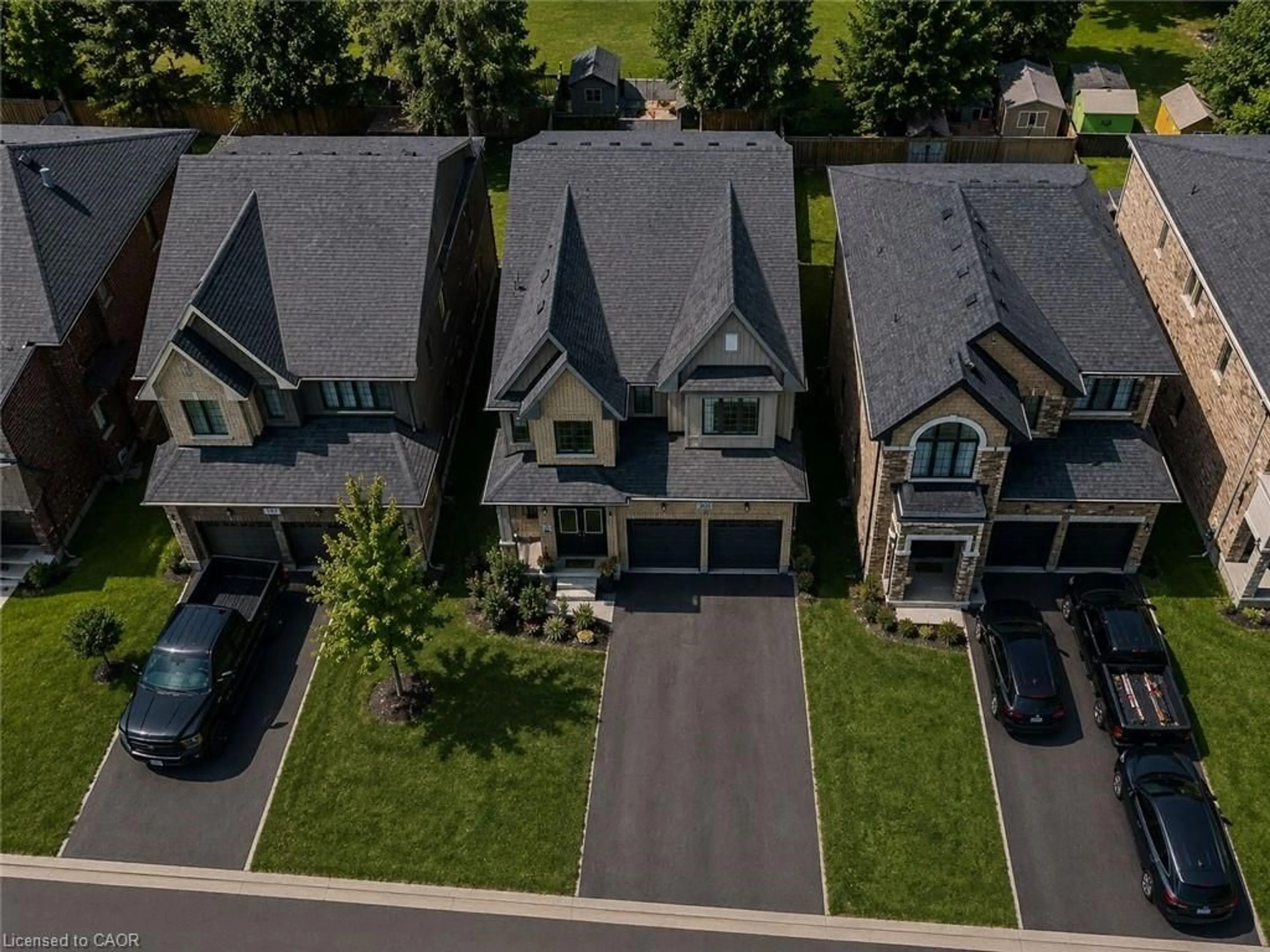 A pic from outside/outdoor area/front of a property/back of a property/a pic from drone, street for 201 Dingman St, Arthur Ontario N0G 1A0