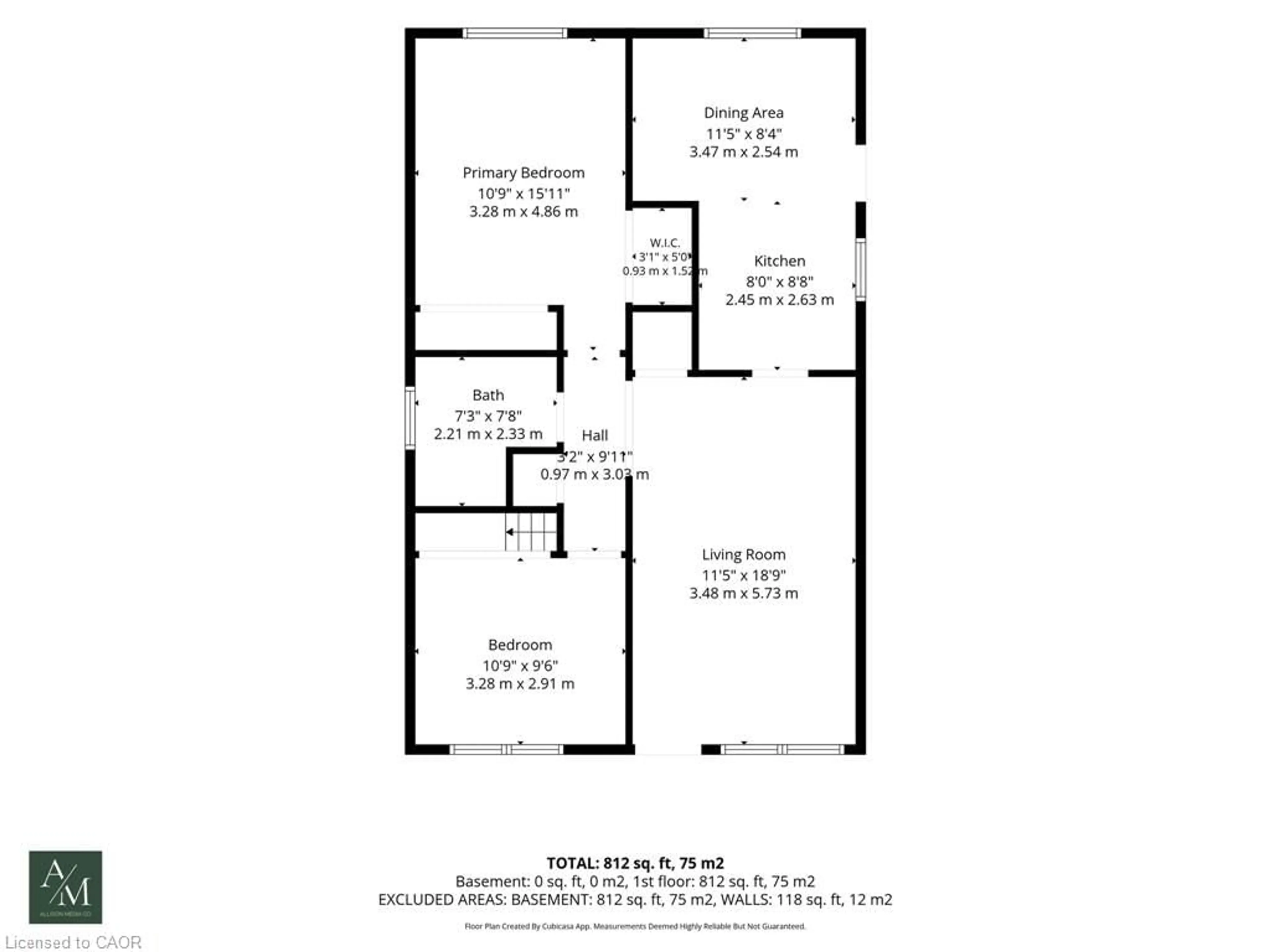Floor plan for 217 Pine St, Dunnville Ontario N1A 2L4