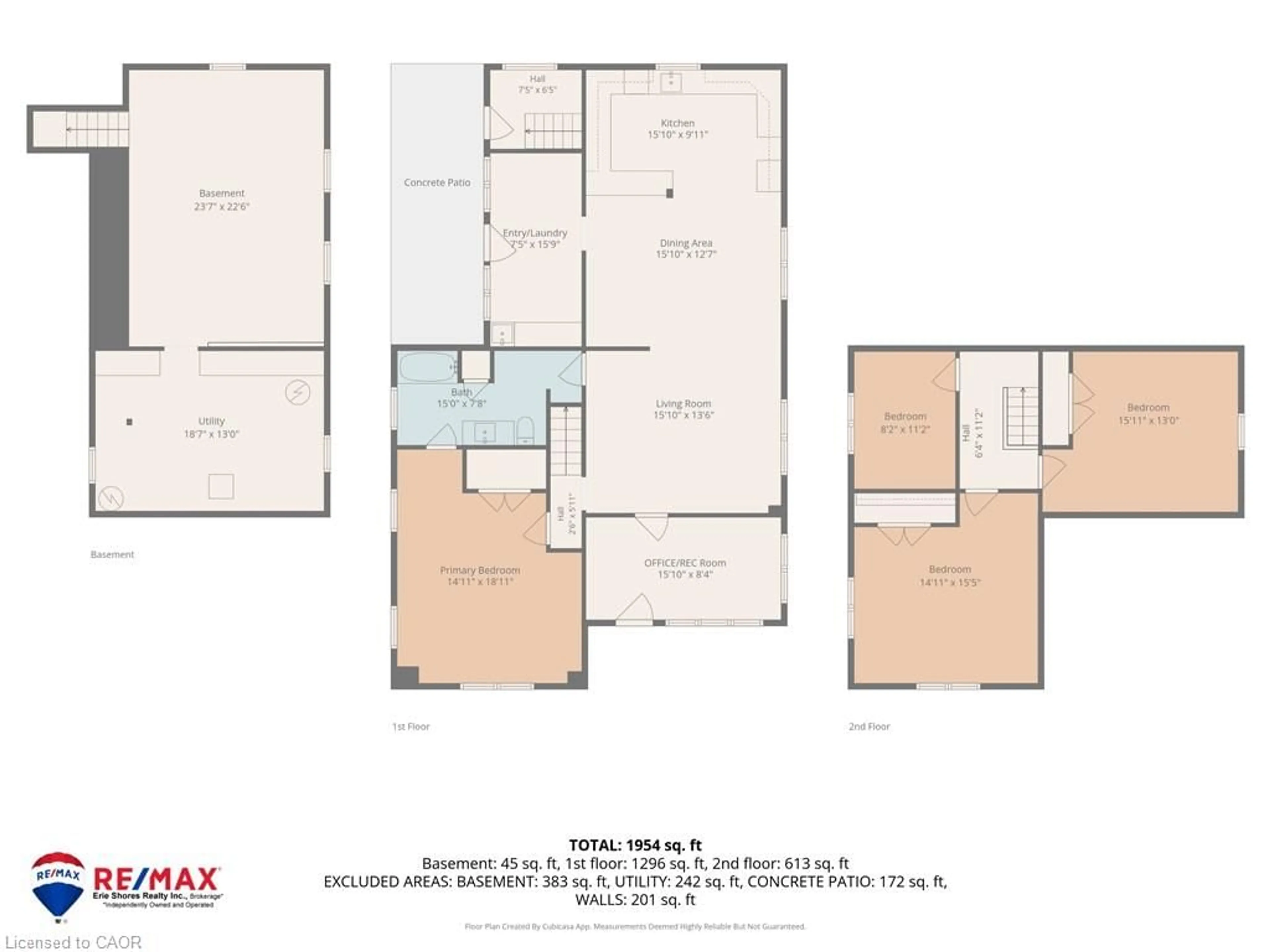 Floor plan for 471 Lynedoch Rd, Delhi Ontario N4B 2W4