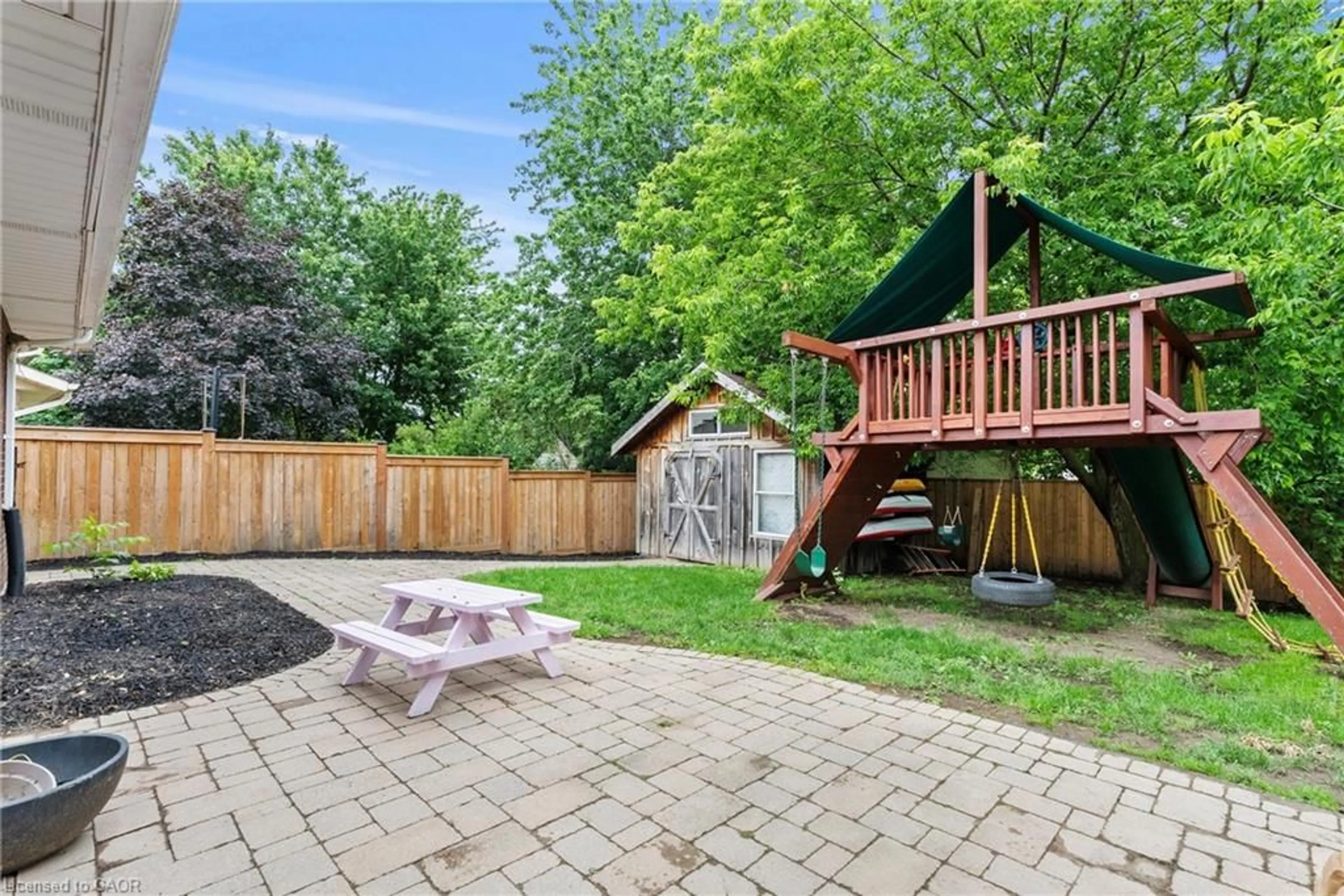 Patio, street for 38 Killins St, Smithville Ontario L0R 2A0