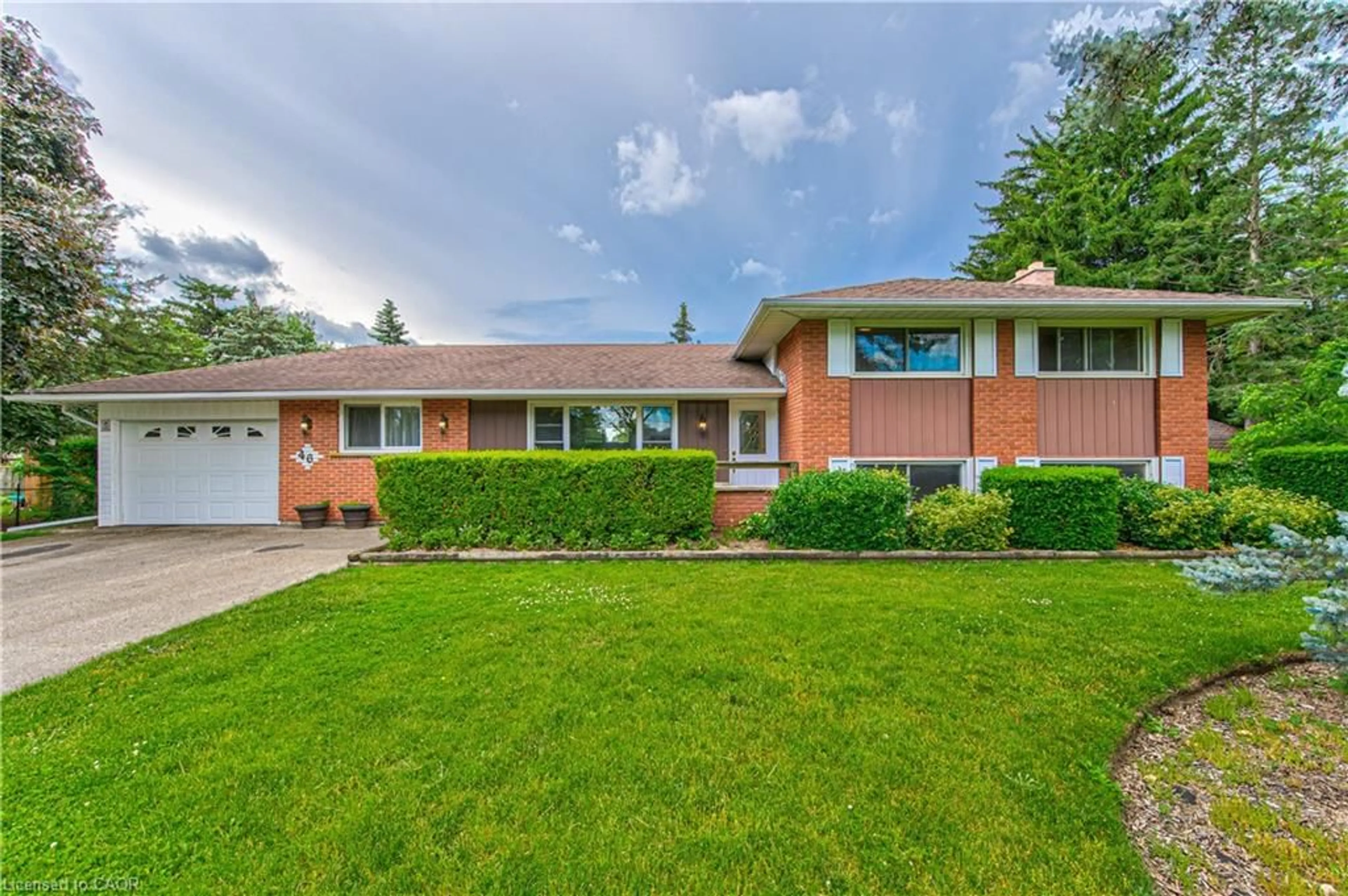 Home with brick exterior material, street for 46 Elroy Rd, Breslau Ontario N0B 1M0