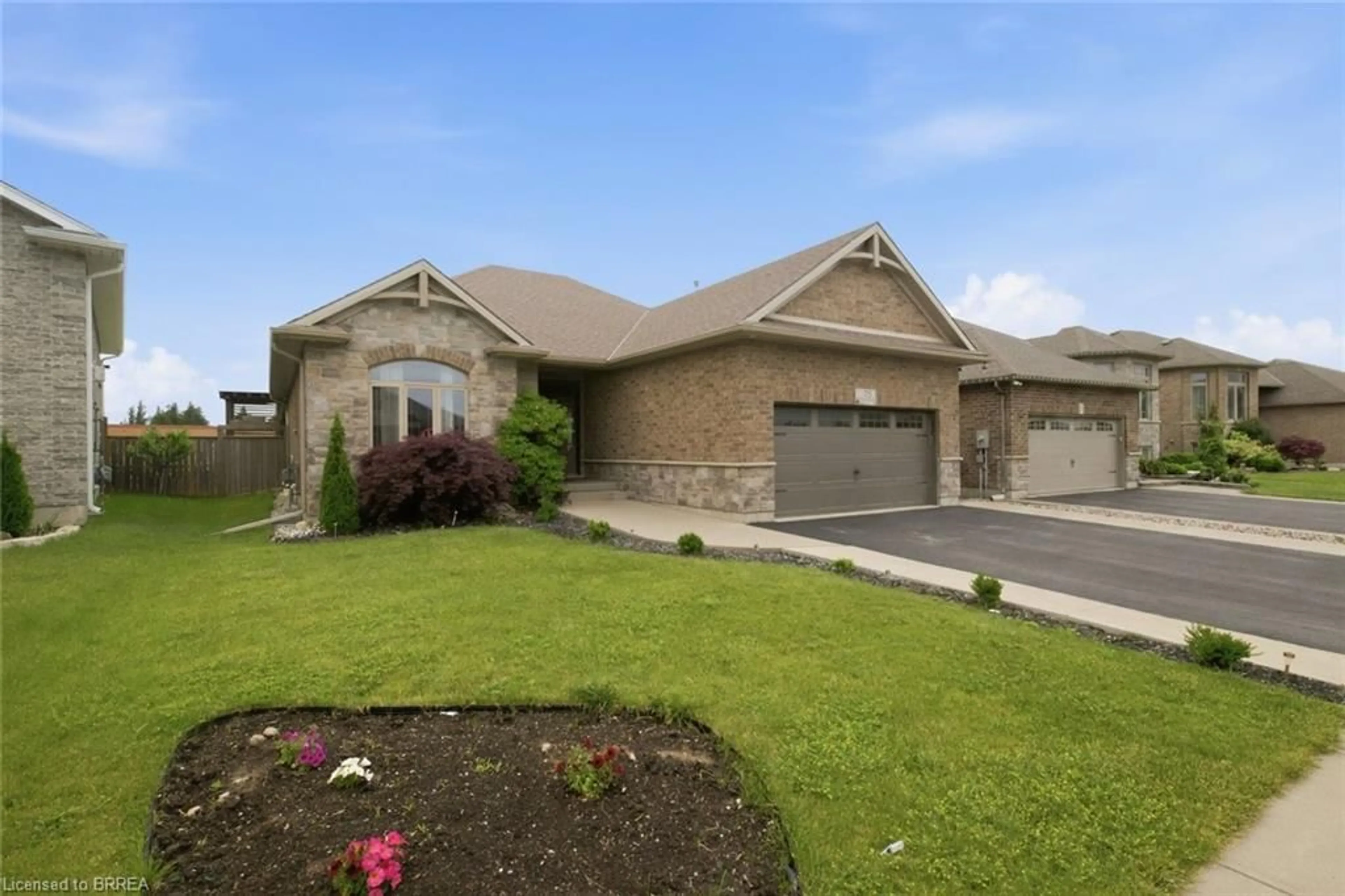 Home with brick exterior material, street for 75 Driftwood Dr, Simcoe Ontario N3Y 0B4