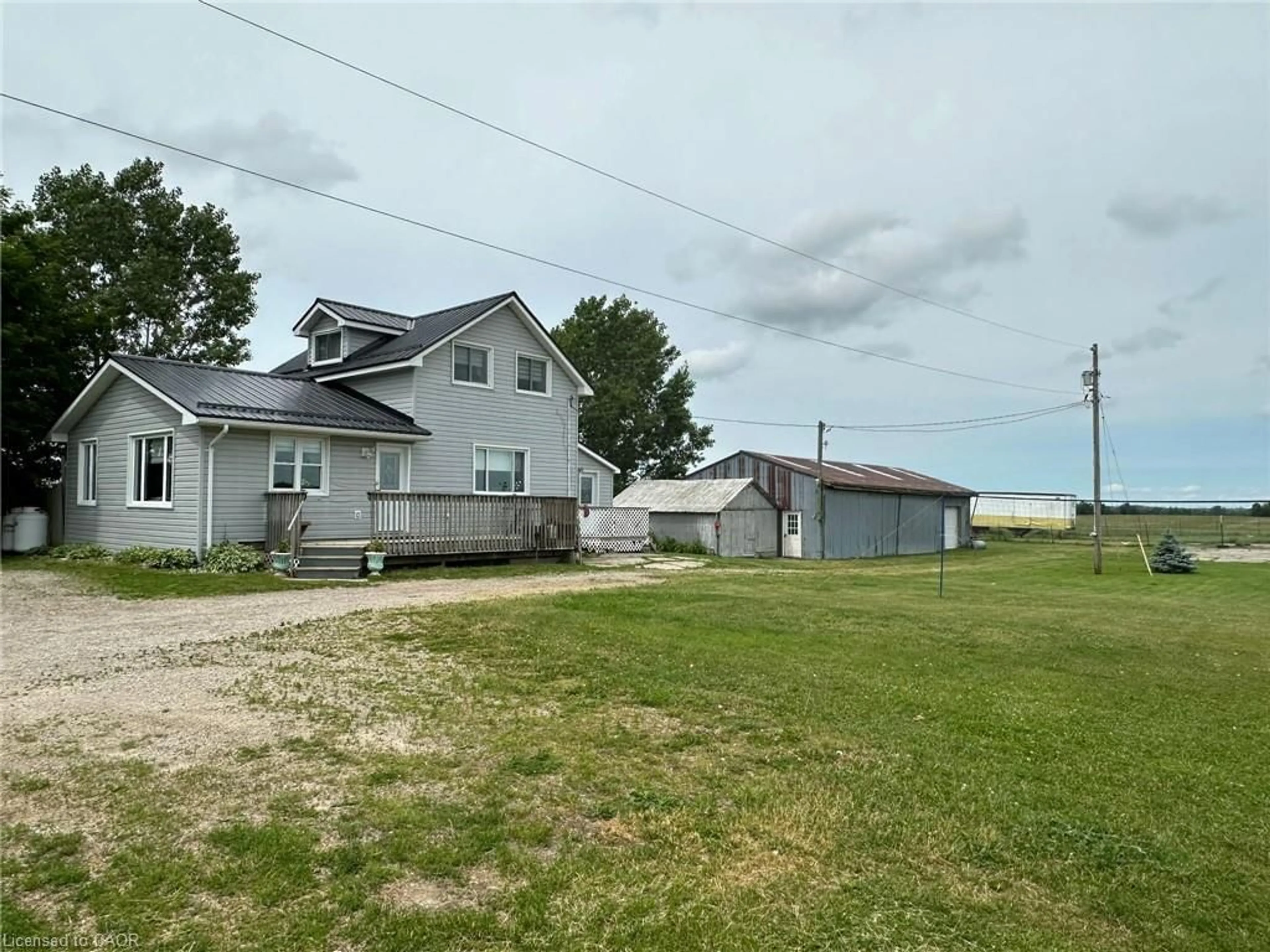 A pic from outside/outdoor area/front of a property/back of a property/a pic from drone, unknown for 1716 Bruce Rd 86, Lucknow Ontario N0G 2H0