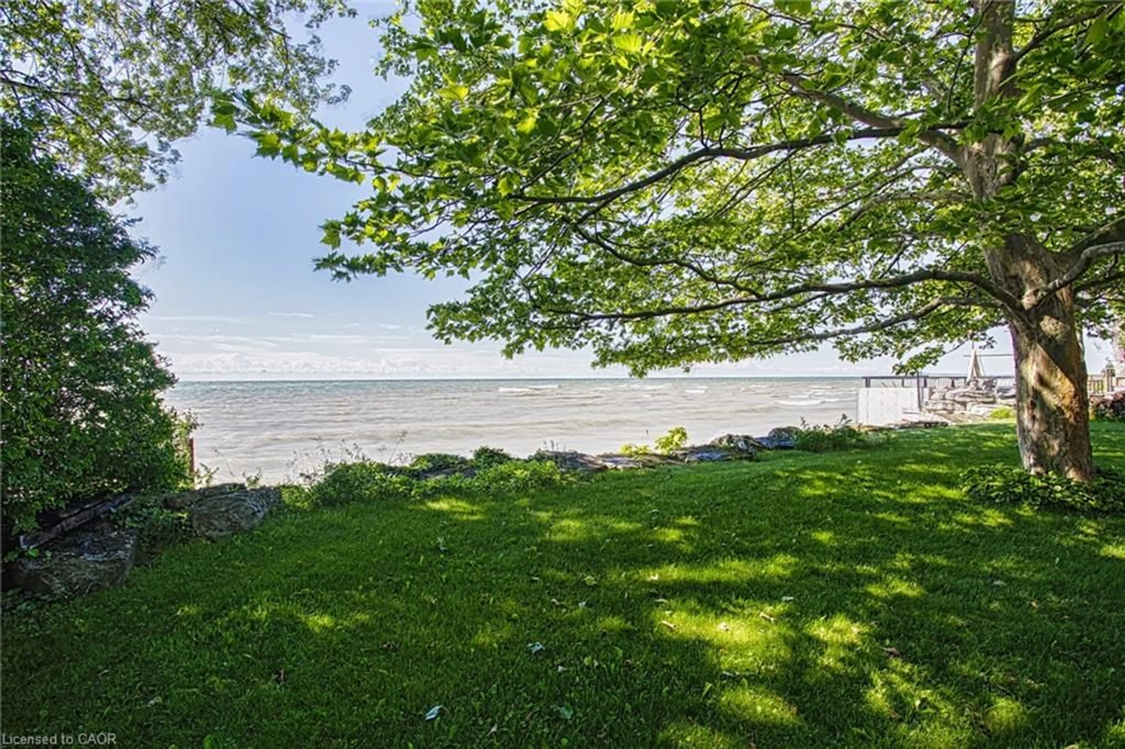 Patio, water/lake/river/ocean view for 15 Horseshoe Bay Rd, Dunnville Ontario N1A 2W8