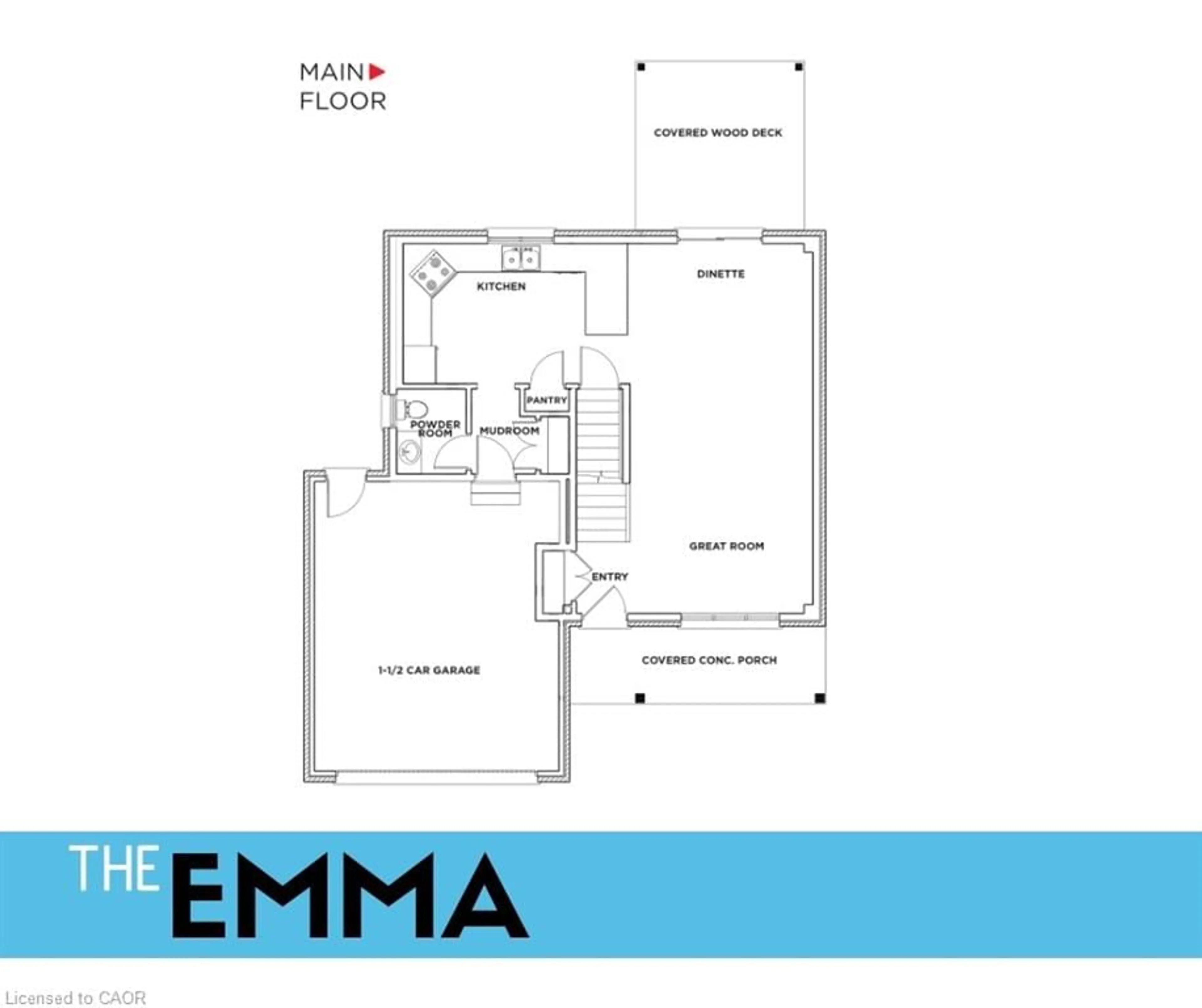 Floor plan for 82 Duchess Dr, Delhi Ontario N4B 0B3