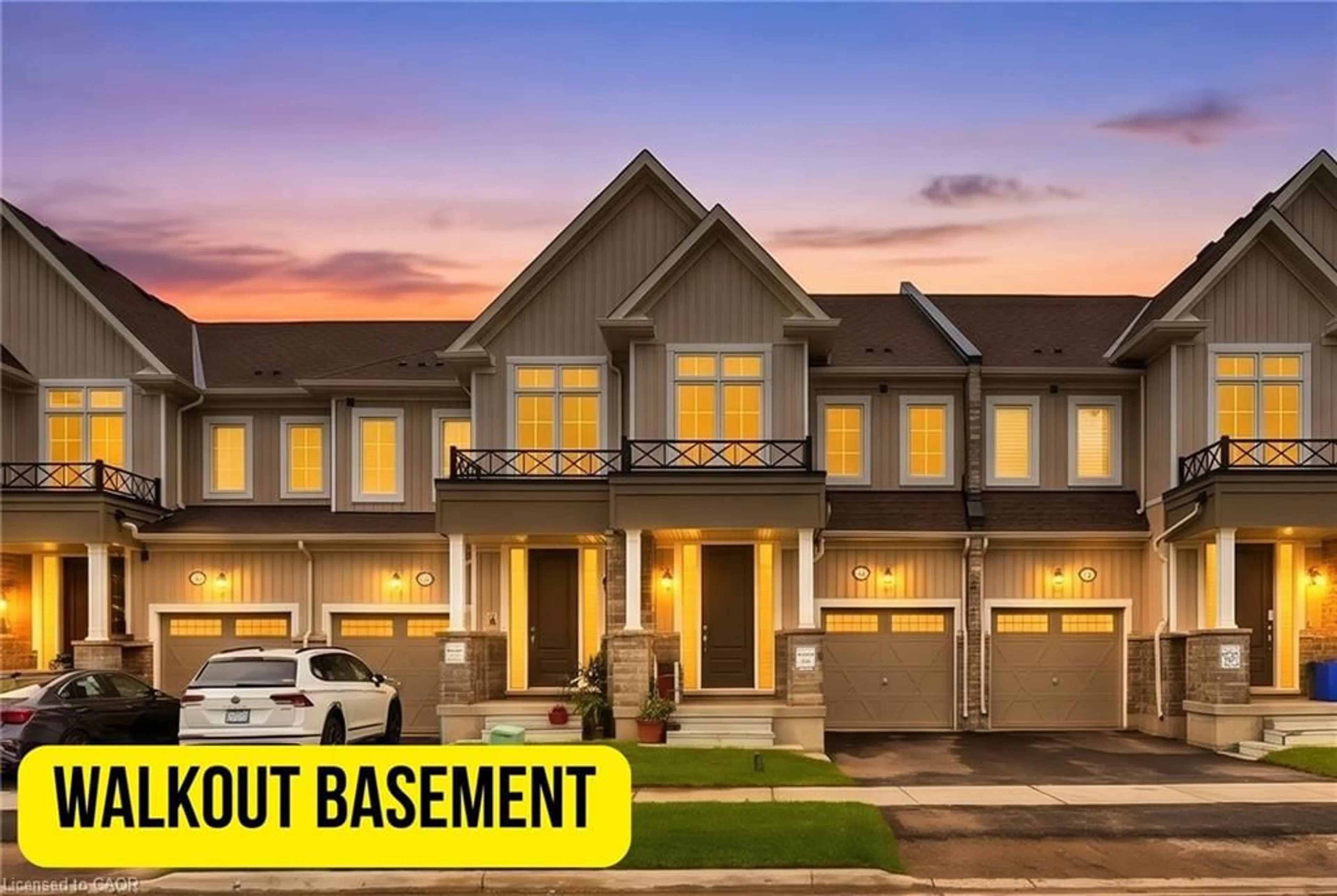 Home with vinyl exterior material, street for 163 Gear Ave, Erin Ontario N0B 1T0