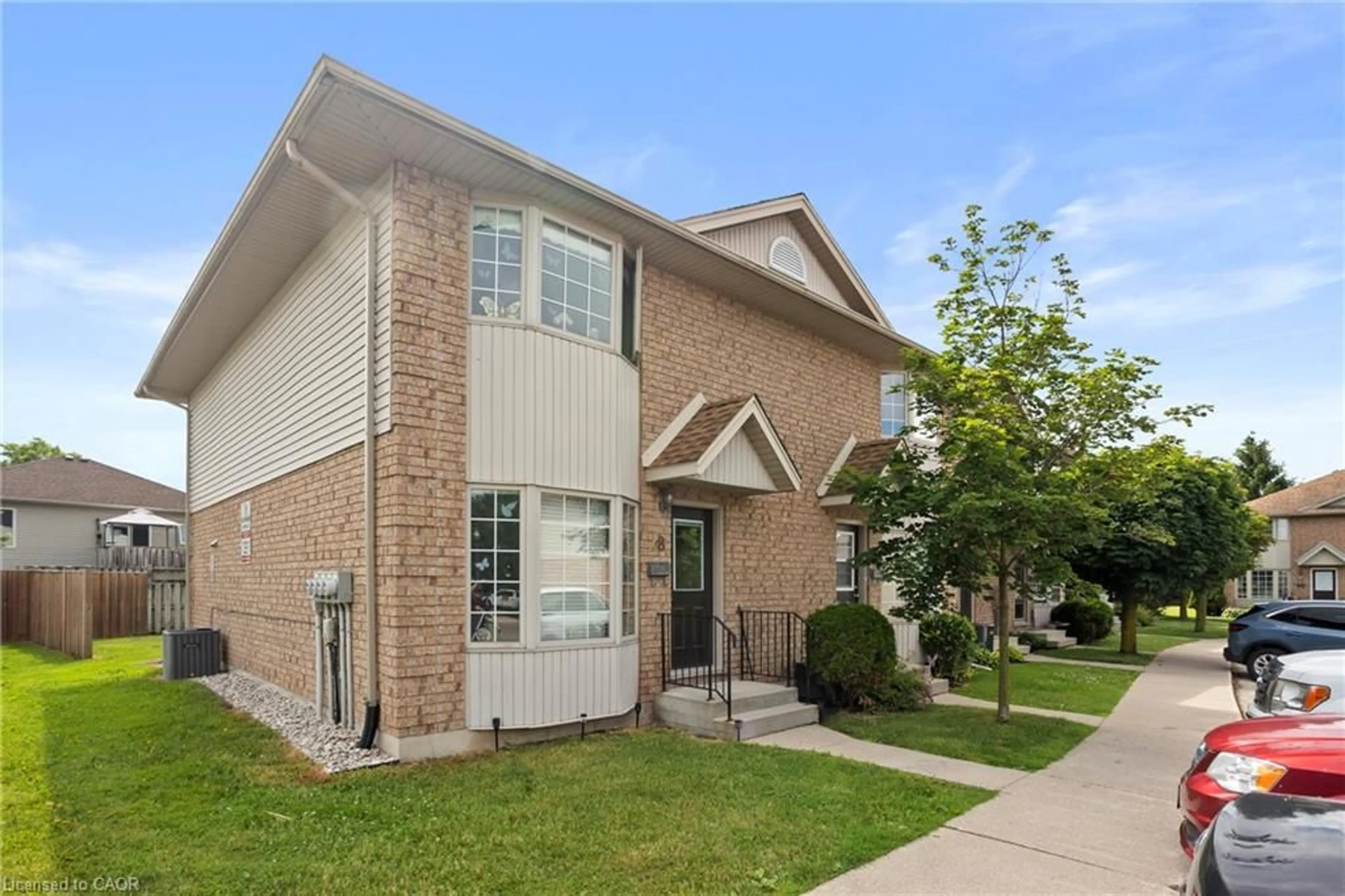 Home with brick exterior material, street for 20 Southvale Rd #28, St. Marys Ontario N4X 1R9