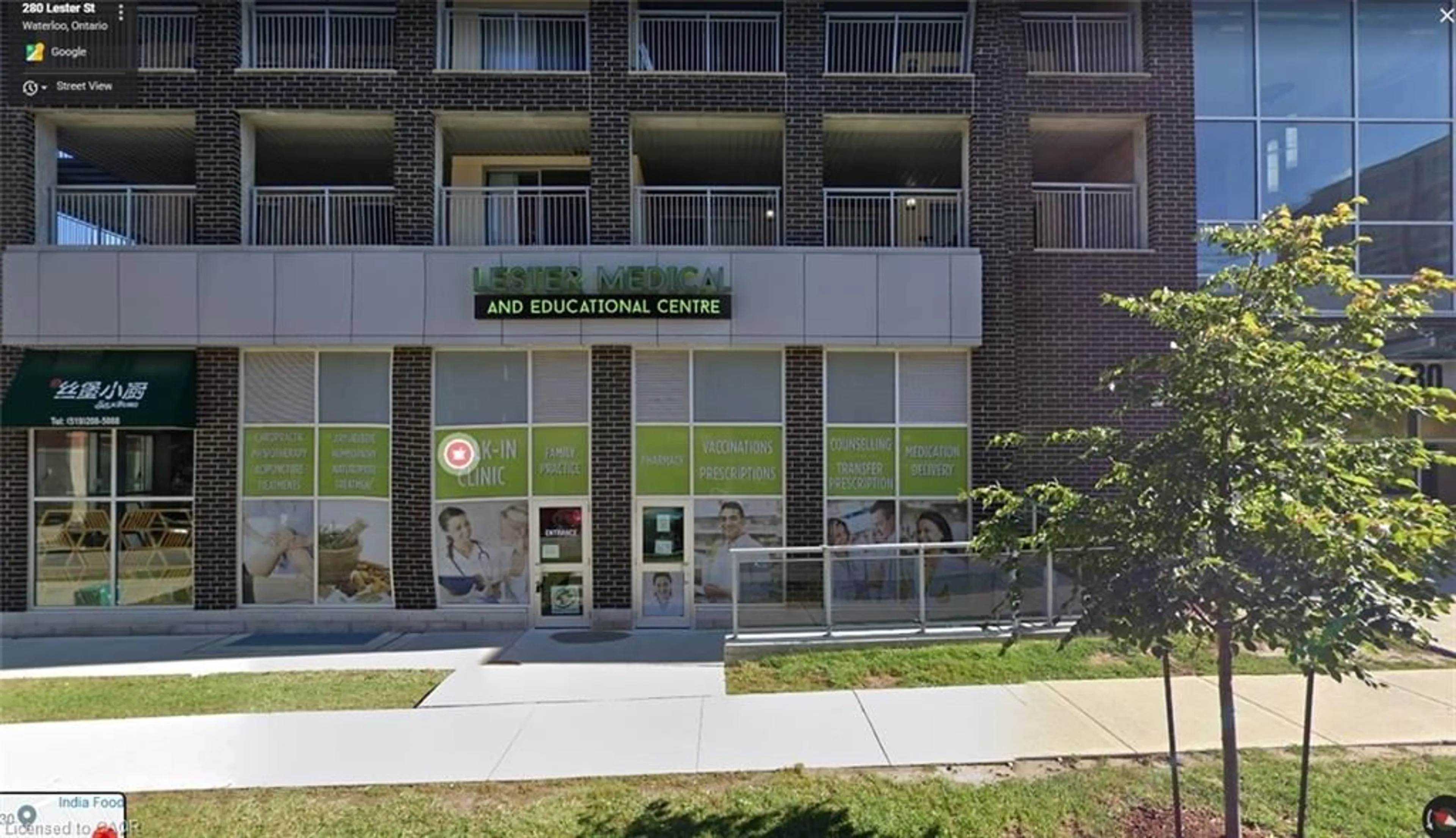 Indoor foyer for 280 Lester St, Waterloo Ontario N2L 3W5