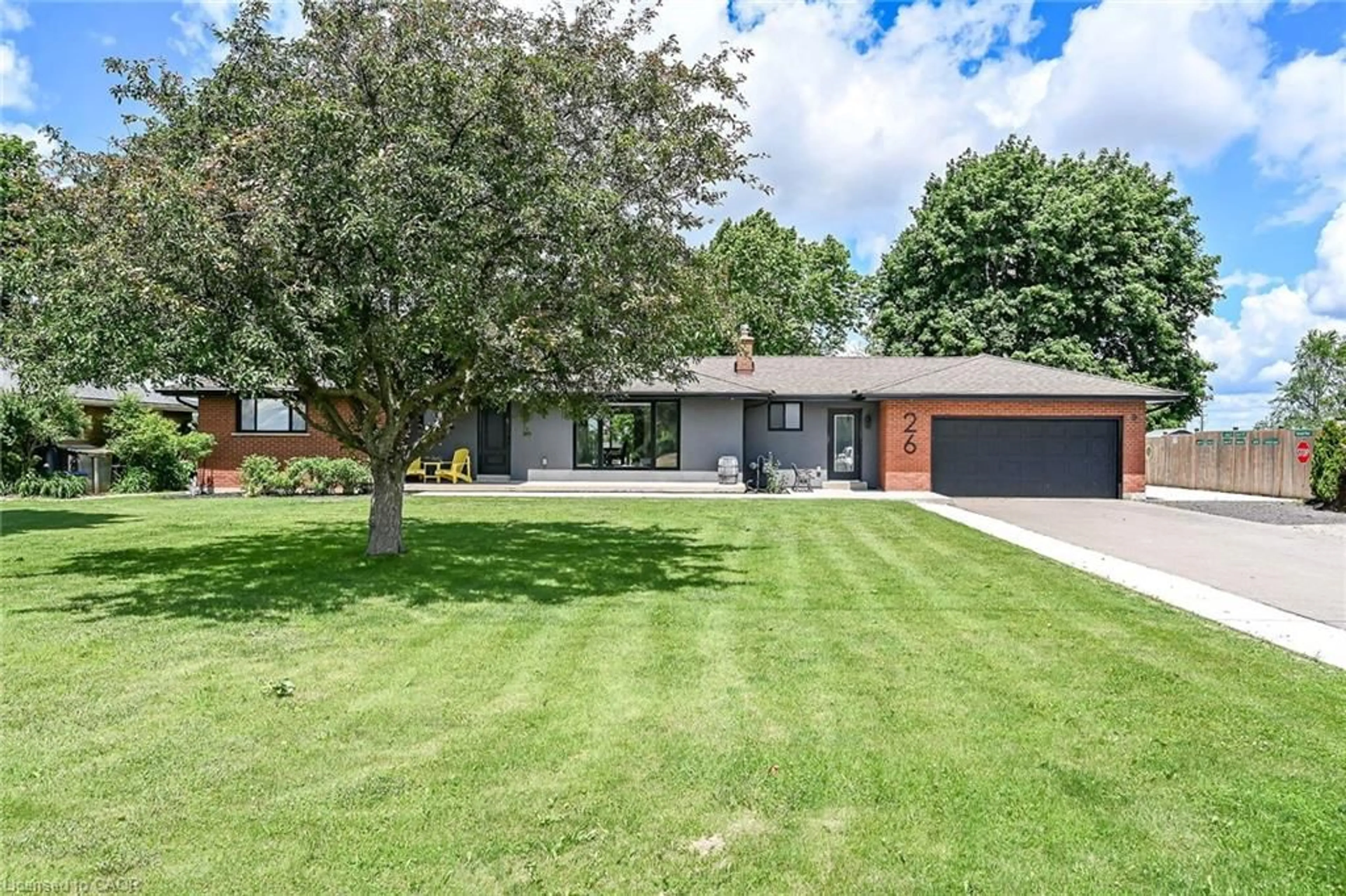 Home with brick exterior material, street for 26 King St, Burford Ontario N0E 1A0