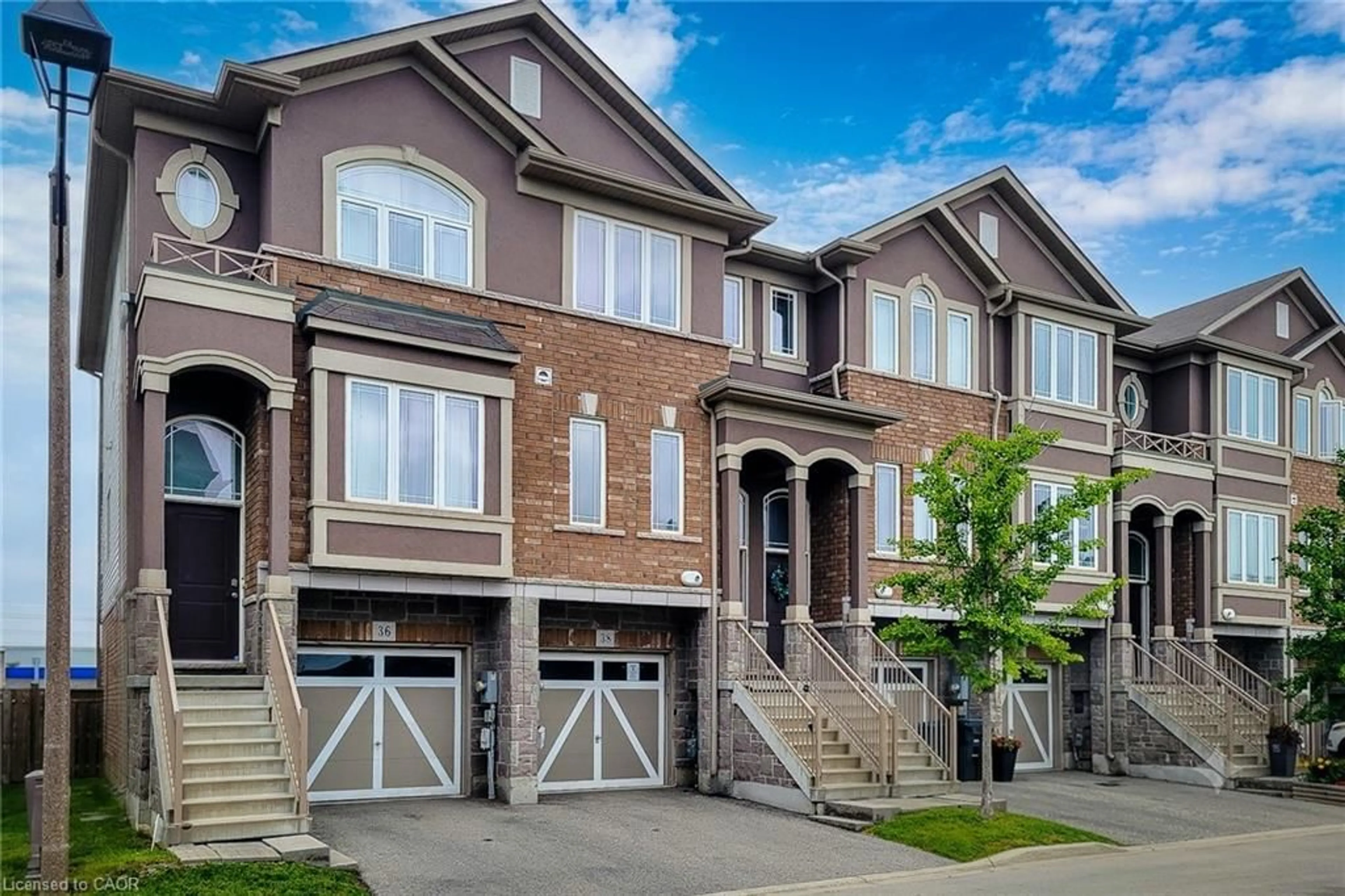 Home with brick exterior material, street for 38 Bloom Cres, Stoney Creek Ontario L0R 1P0