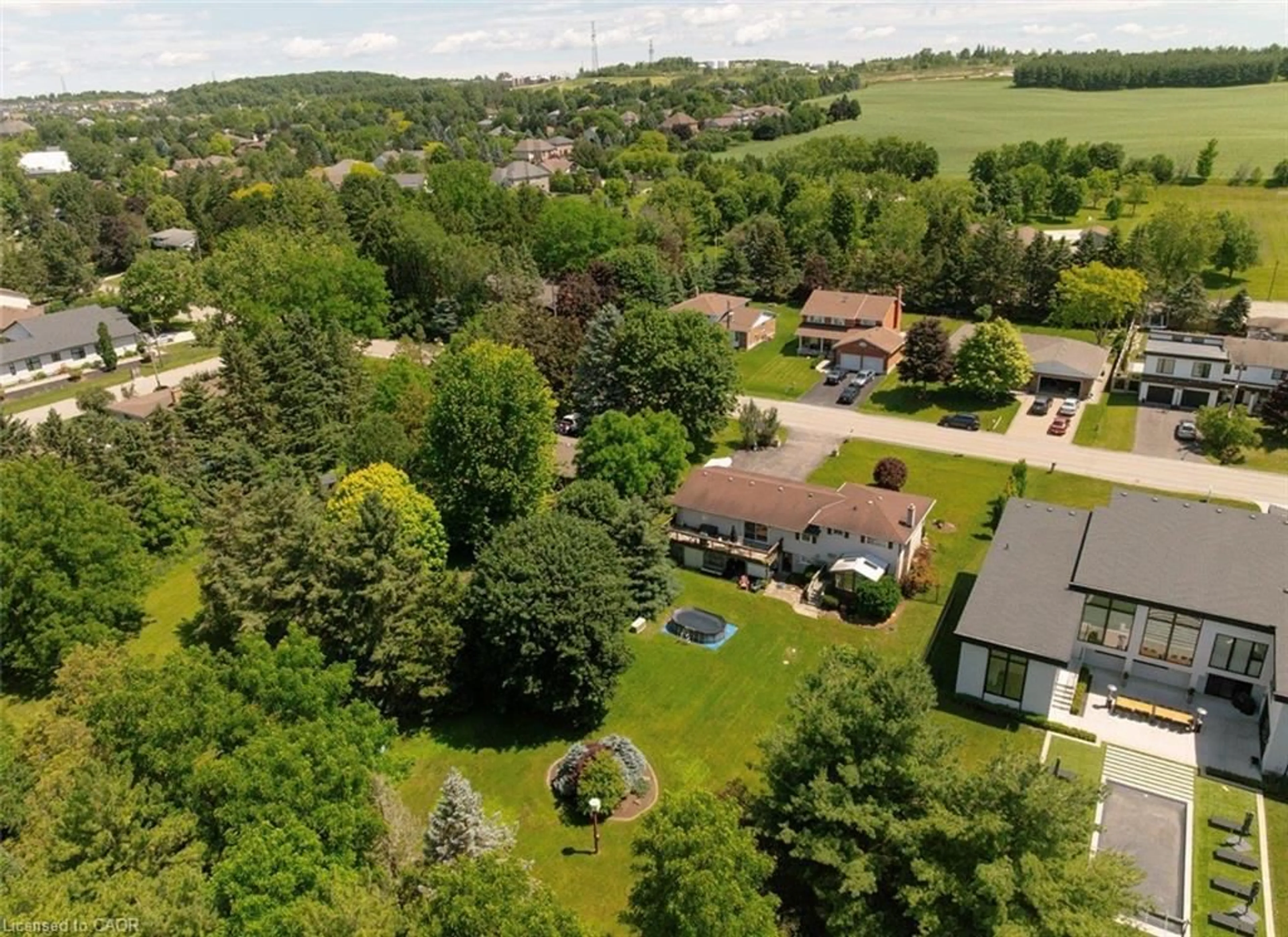 A pic from outside/outdoor area/front of a property/back of a property/a pic from drone, unknown for 1456 Mannheim Rd, Mannheim Ontario N0B 2H0
